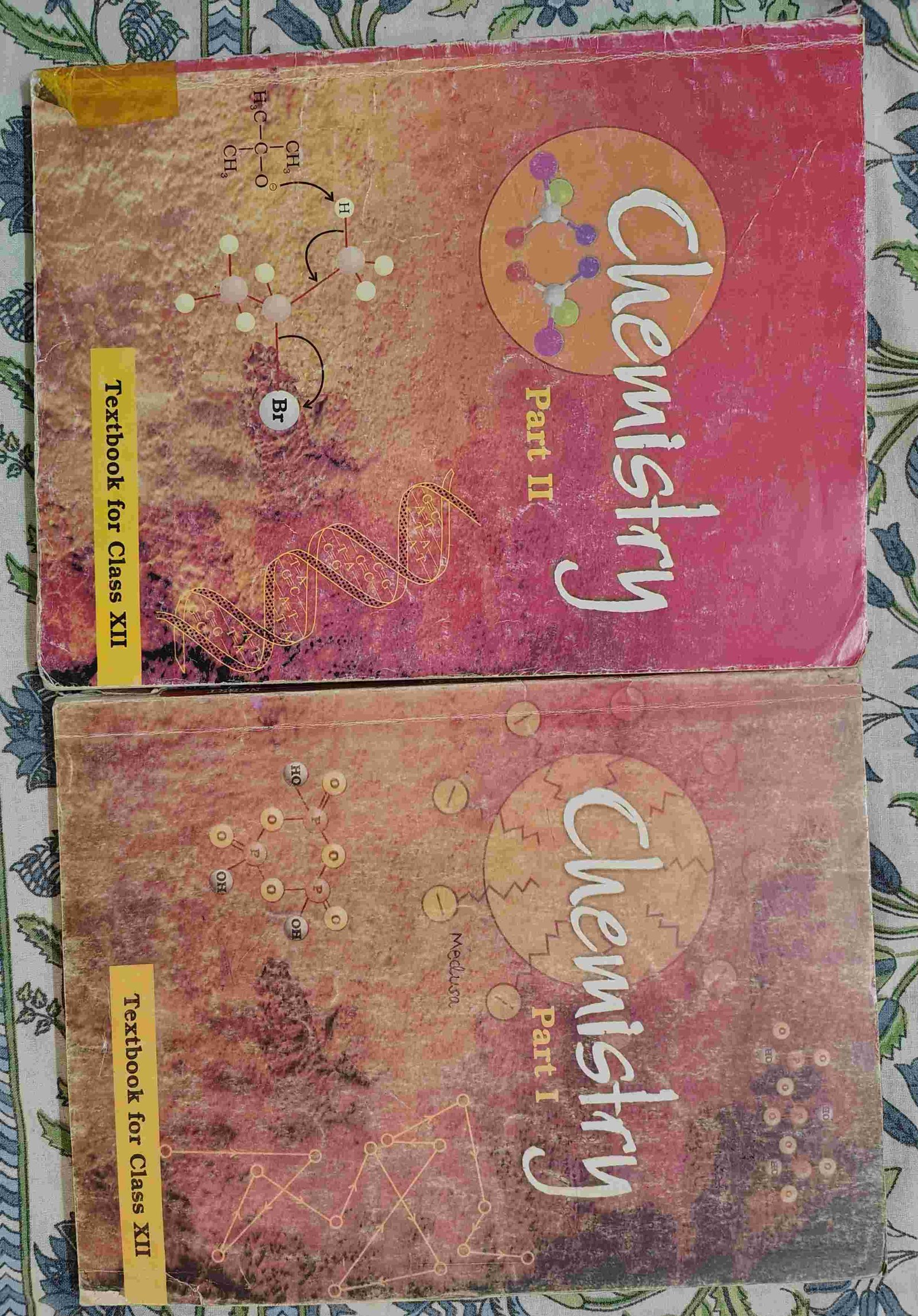 Class XII NCERT Chemistry (Part 1 & 2) - Second Hand - Bookaao