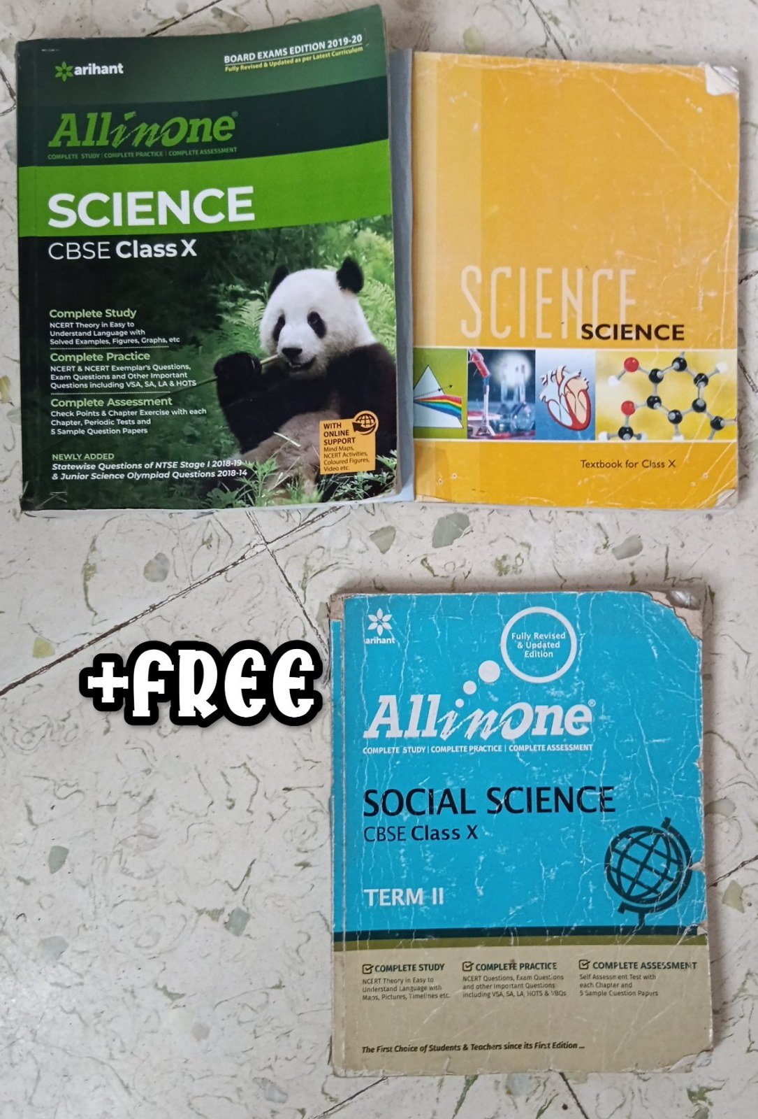 Buy Second Hand Class10 NCERT with arihant all in one in bhuj - Bookaao