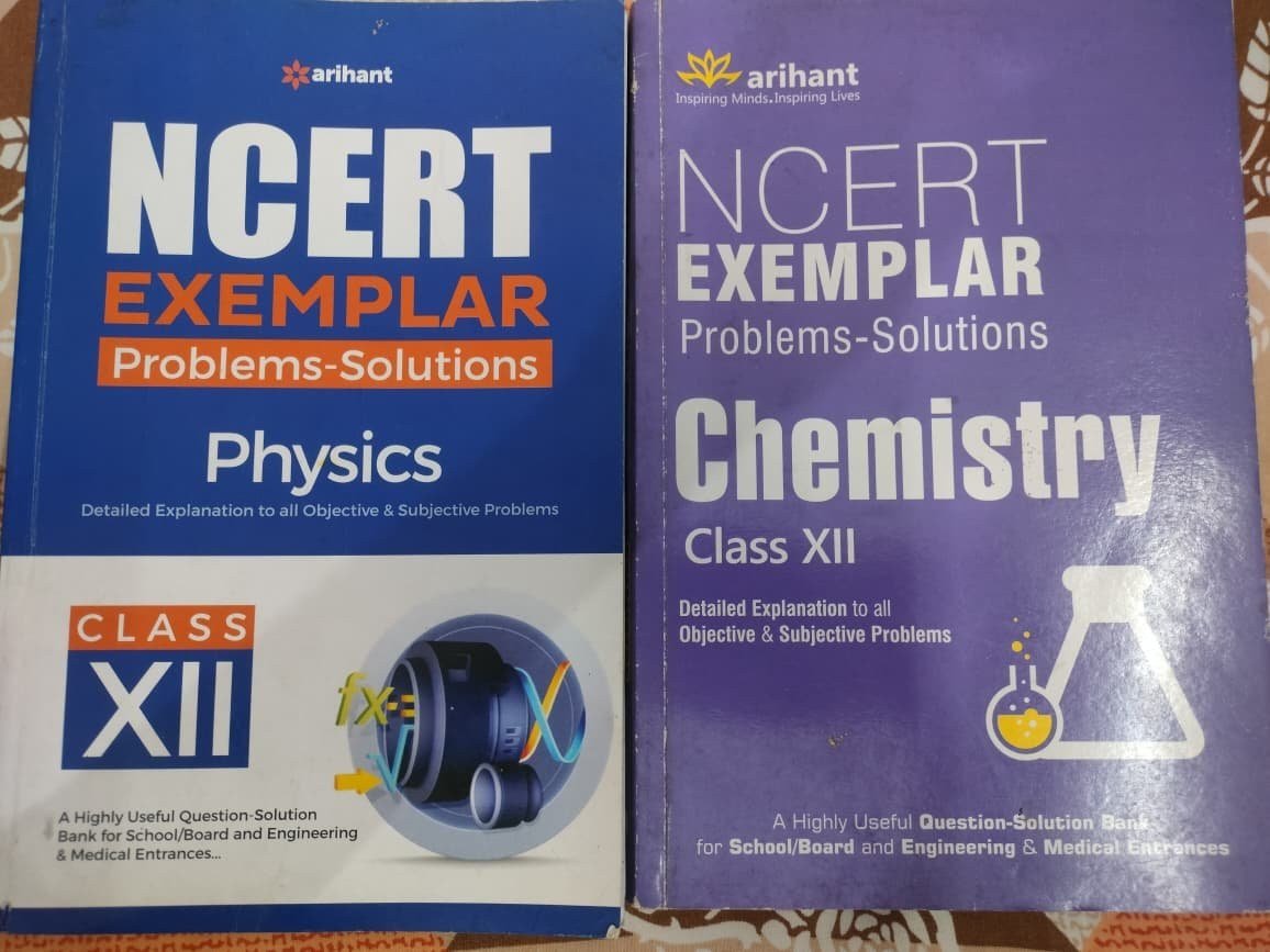 Class12 Arihant NCERT Exemplar Physics + Chemistry - New Book - Bookaao