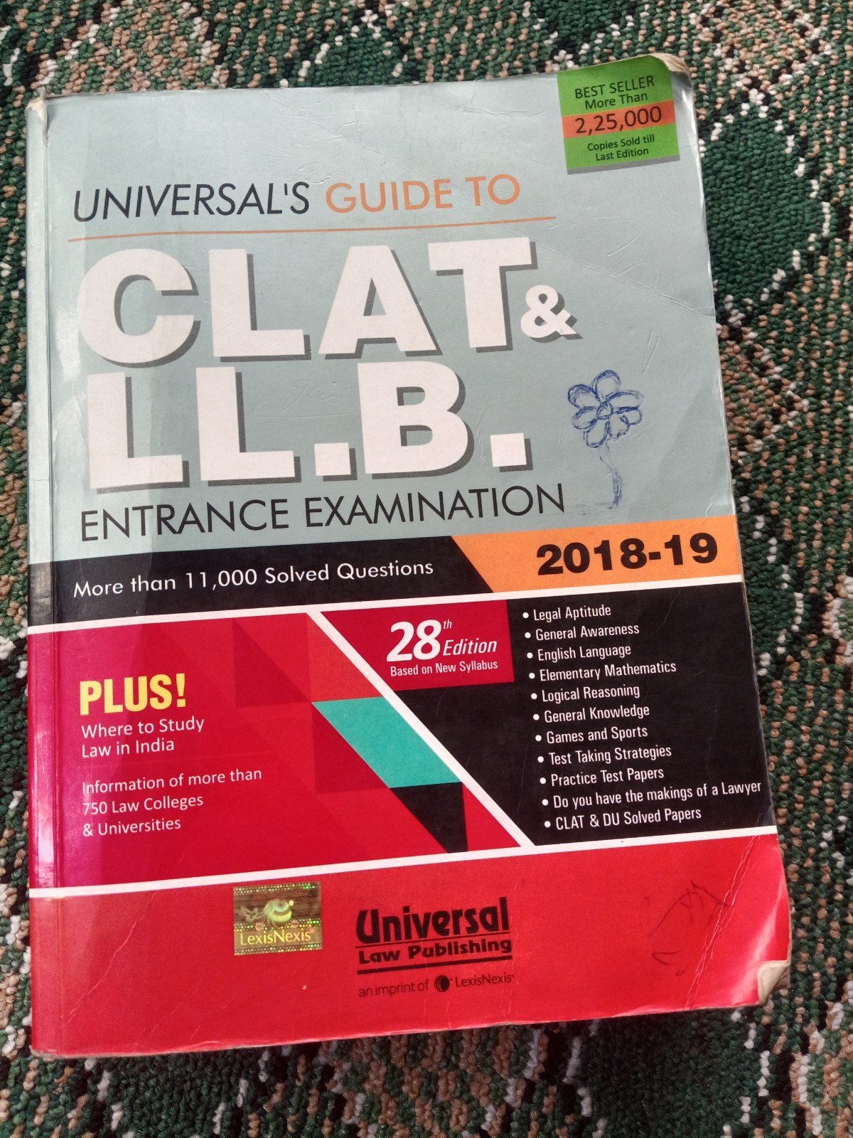CLAT AND LL.B entrance examination - Second Hand - Bookaao