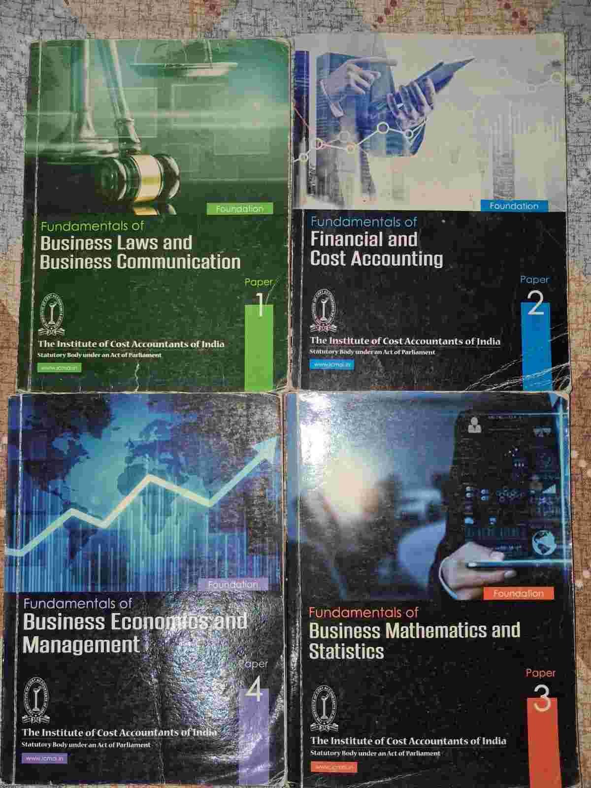 CMA Foundation course - Second Hand - Bookaao