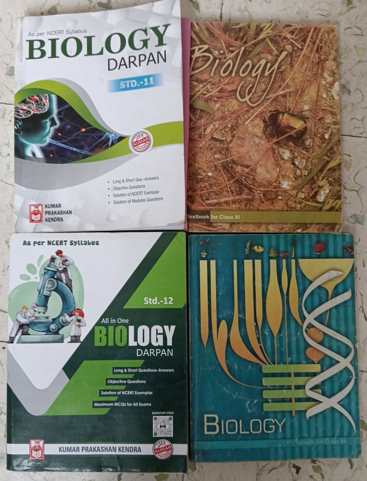 Combo of class 11&12 textbook all in one darpan - Second Hand - Bookaao