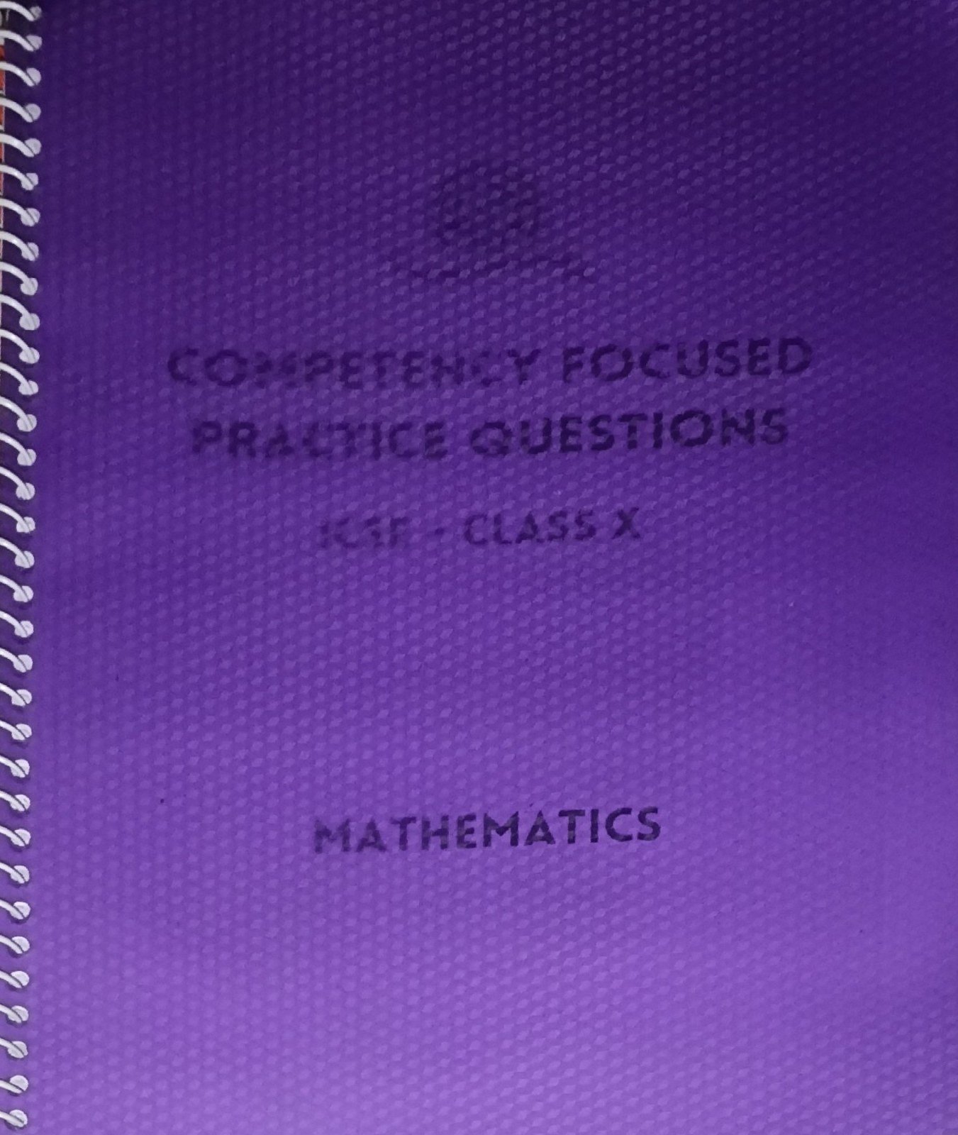 Buy New Competency Focused Practice Questions Mathematics in Bangalore - Bookaao