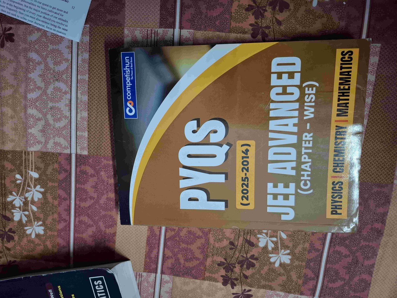 Competishun jee advance 10 years pyqs - New Book - Bookaao