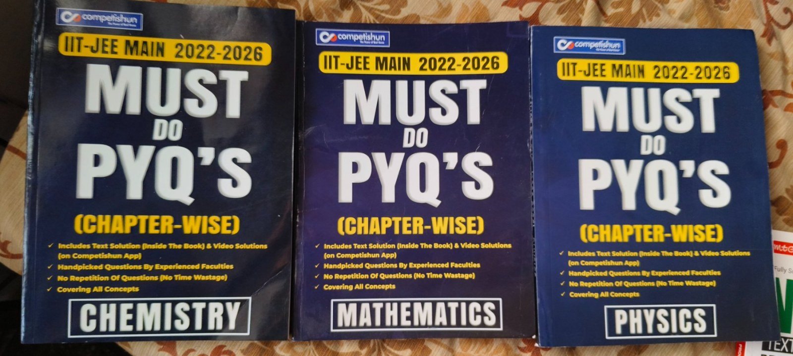 Competishun must do pyqs - New Book - Bookaao