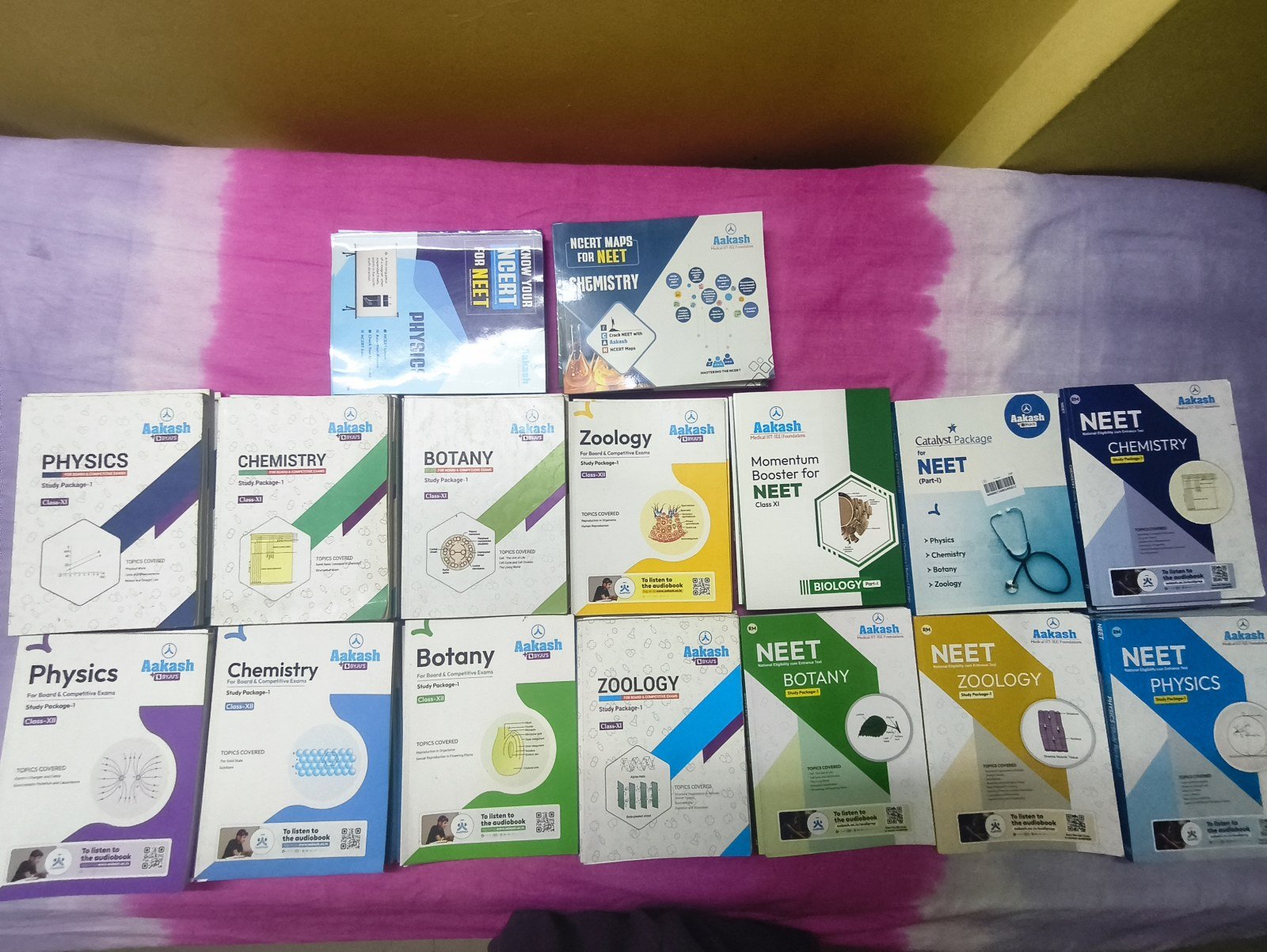 Complete Aakash NEET Modules: 11th, 12th + Dropper - New Book - Bookaao
