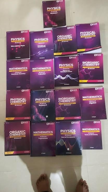Complete Cengage PCM books for jee mains and advan - Second Hand - Bookaao