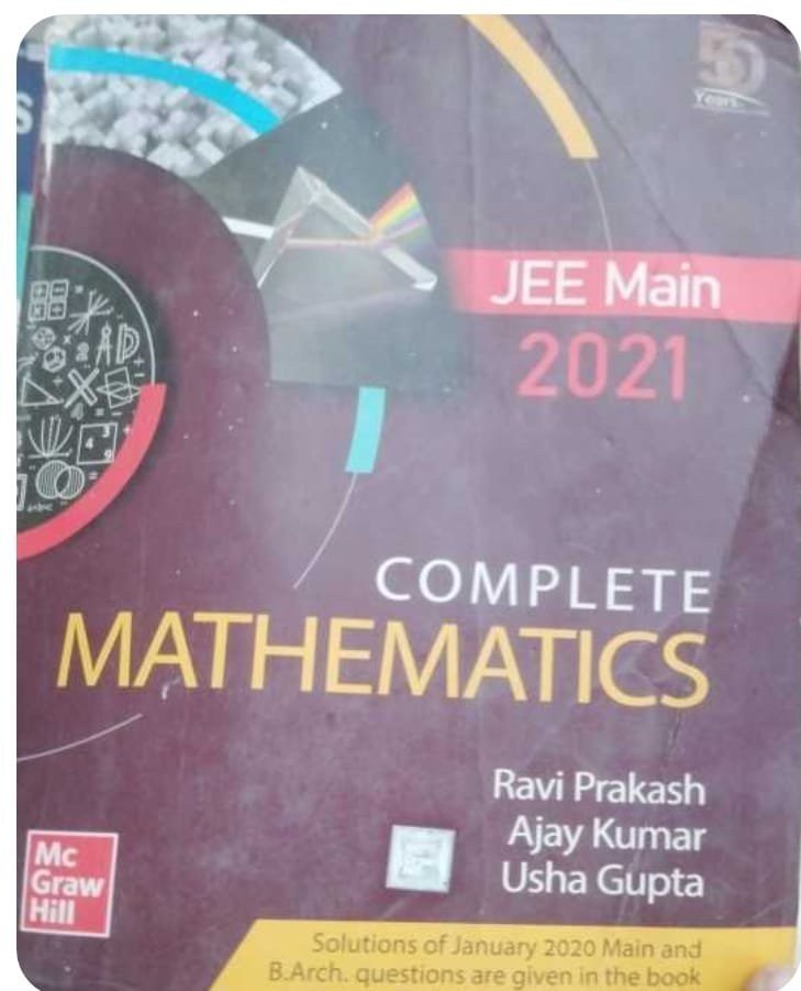 Complete Mathematics JEE Main 2021 - 2nd Hand Book - Bookaao