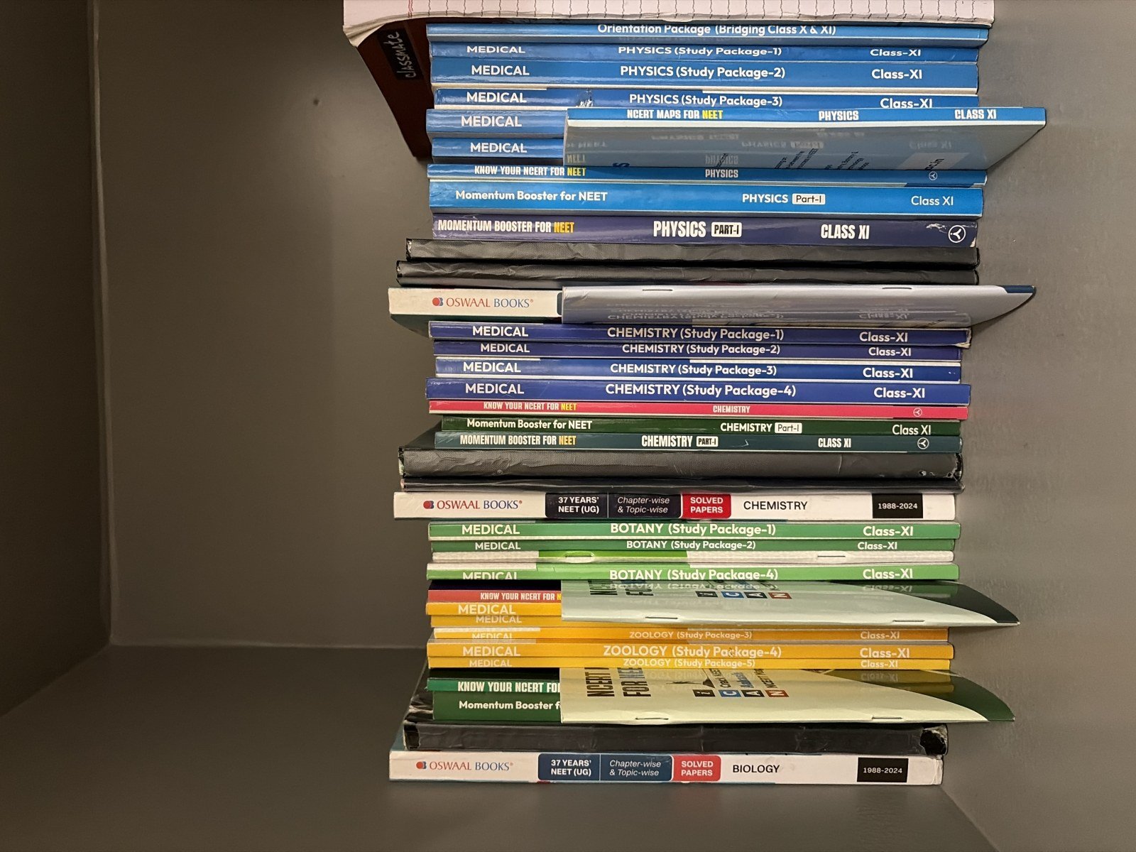 Complete medical entrance prep book set class 11 - Second Hand - Bookaao