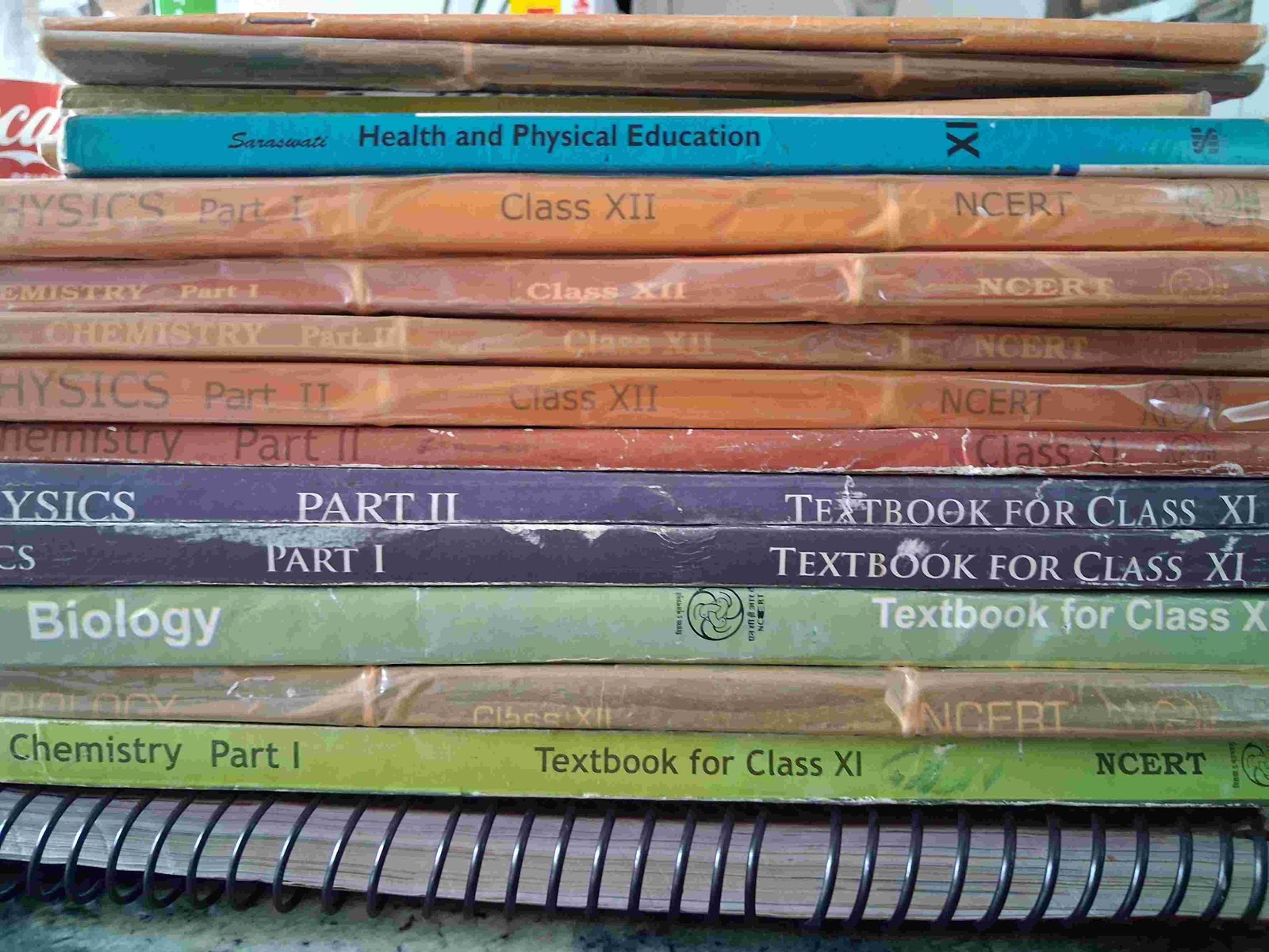 Complete set of NCERT PCB of class 11th and 12th - Second Hand - Bookaao