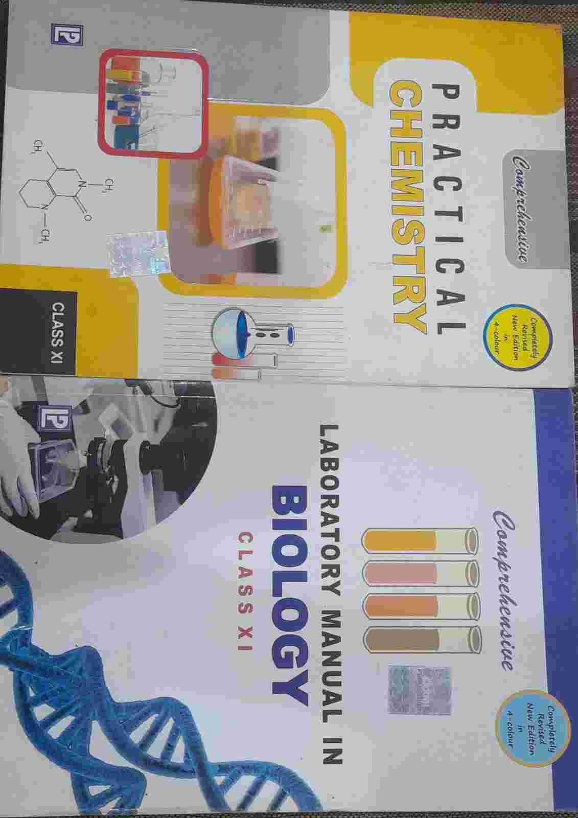 Comprehensive Practical manual book for Class XI - Second Hand - Bookaao