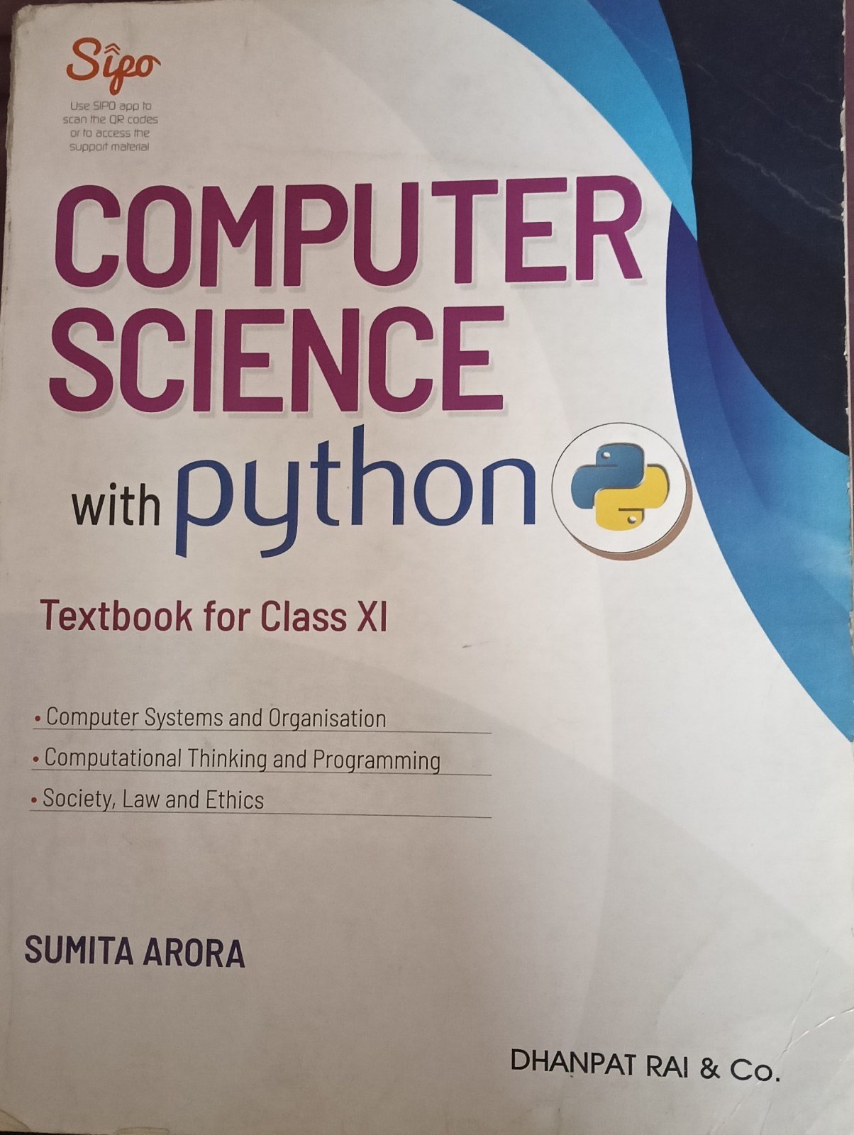 Computer Science with Python by Sumita Arora 11TH - Second Hand - Bookaao