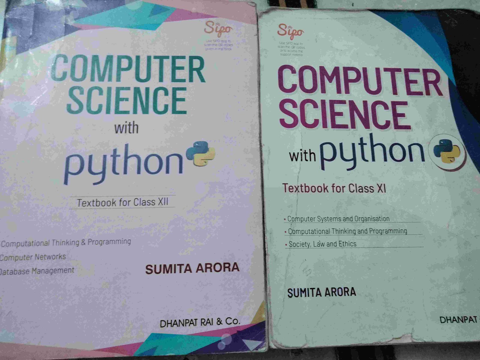 COMPUTER SCIENCE WITH PYTHON combo(11+12) - New Book - Bookaao