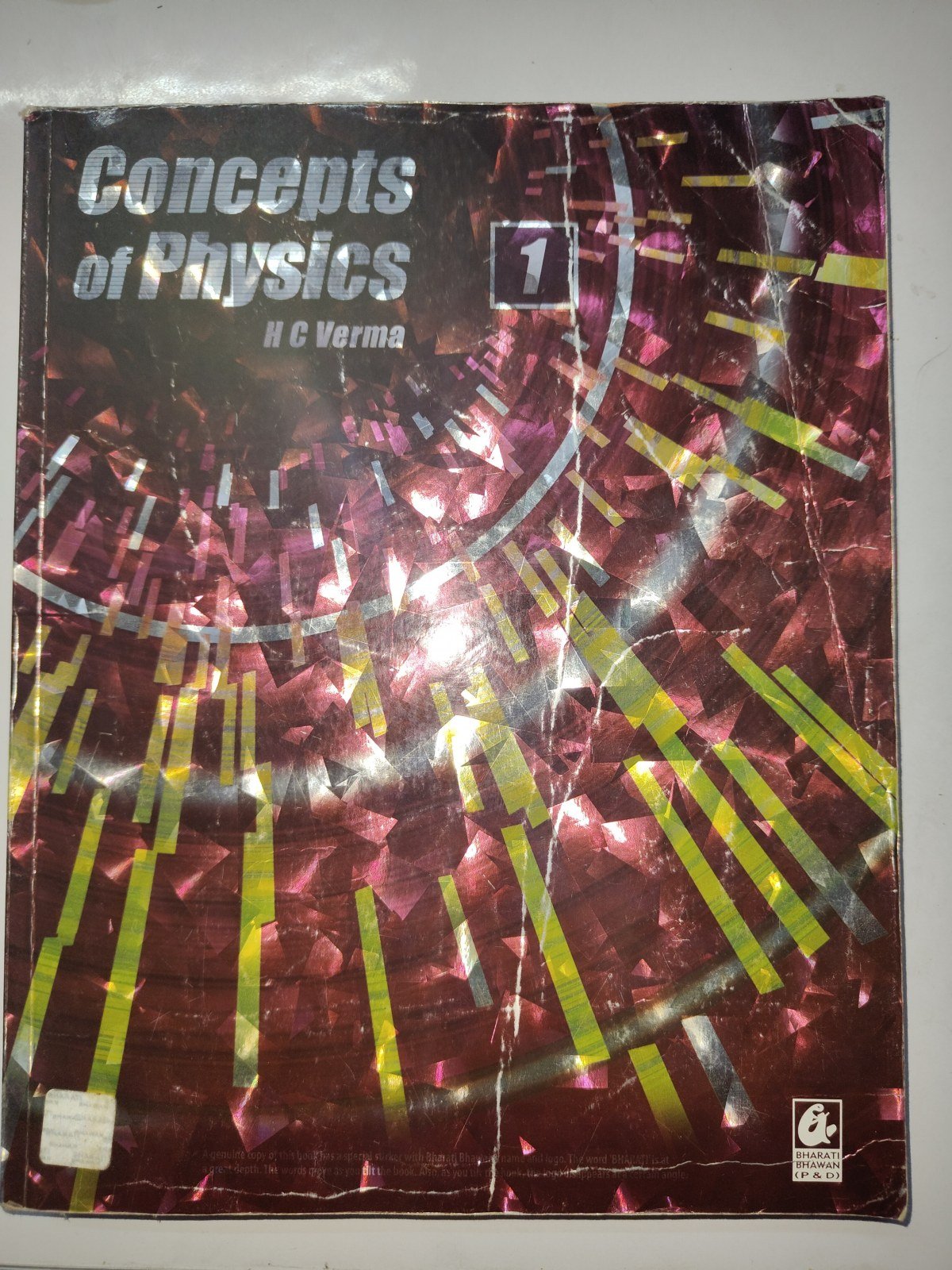CONCEPT OF PHYSICS : H C VERMA VOLUME 1 - Second Hand - Bookaao