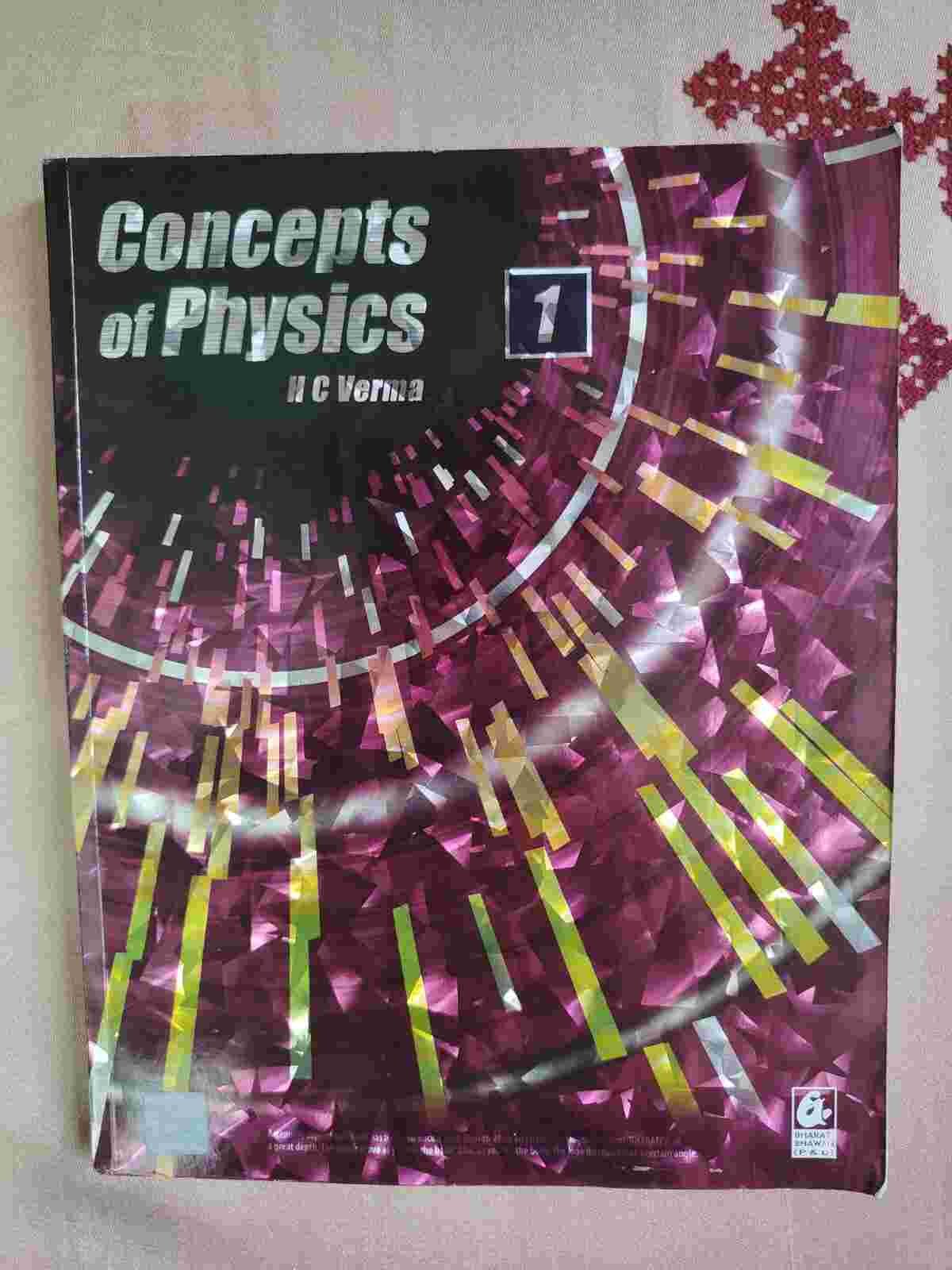 Buy Second Hand Concepts of Physics By HC VERMA ( PART -1) in KOLKATA - Bookaao