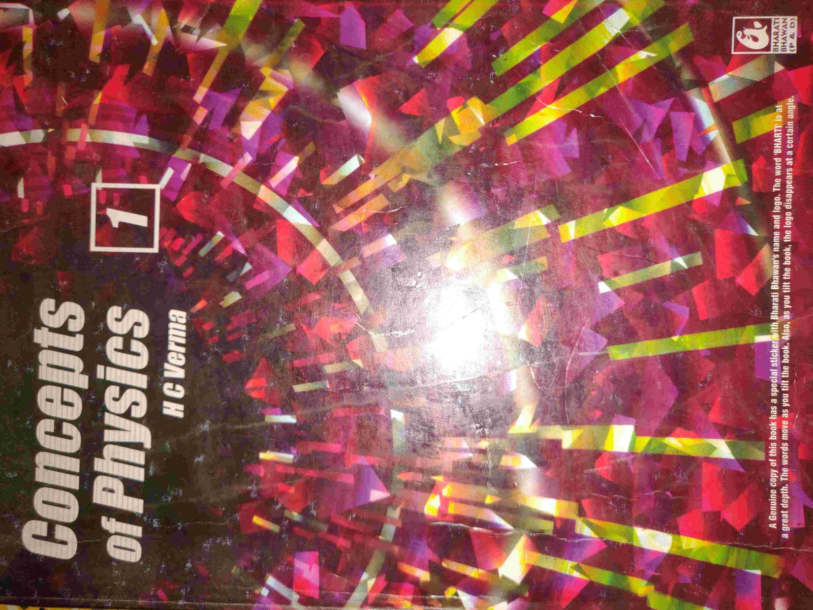 Concepts of Physics by HC Verma volume 1 - Second Hand - Bookaao