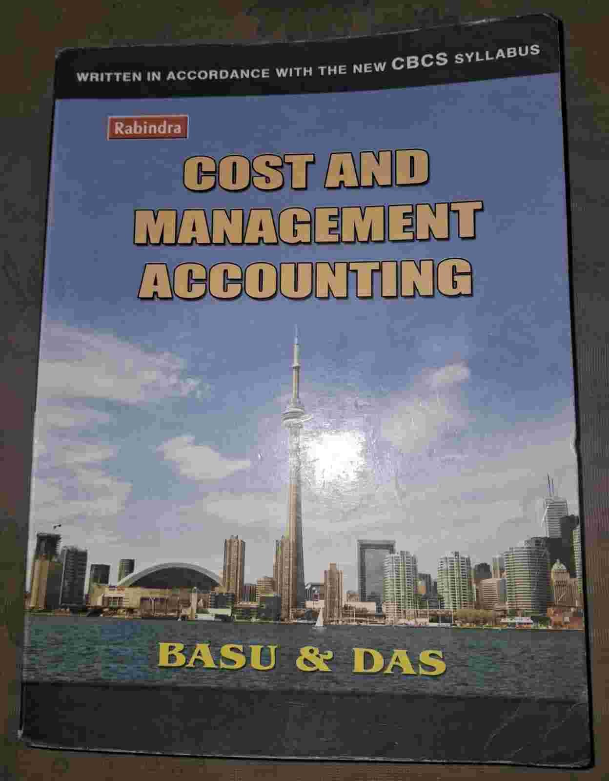 Buy Second Hand COST AND MANAGEMENT ACCOUNTING in RAJPUR - Bookaao