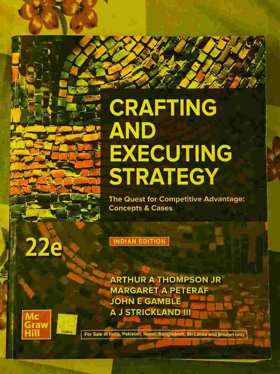 Buy Second Hand Crafting and Executing Strategy in Ahmedabad - Bookaao