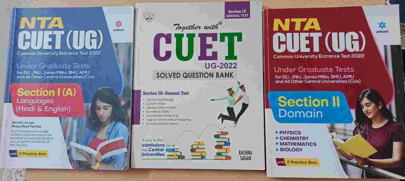 CUET BOOKS GOOD CONDITION - Second Hand - Bookaao