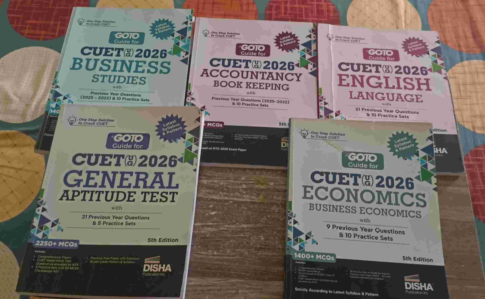 Buy Second Hand Cuet commerce + GAT books (Disha publications) in Gorakhpur - Bookaao