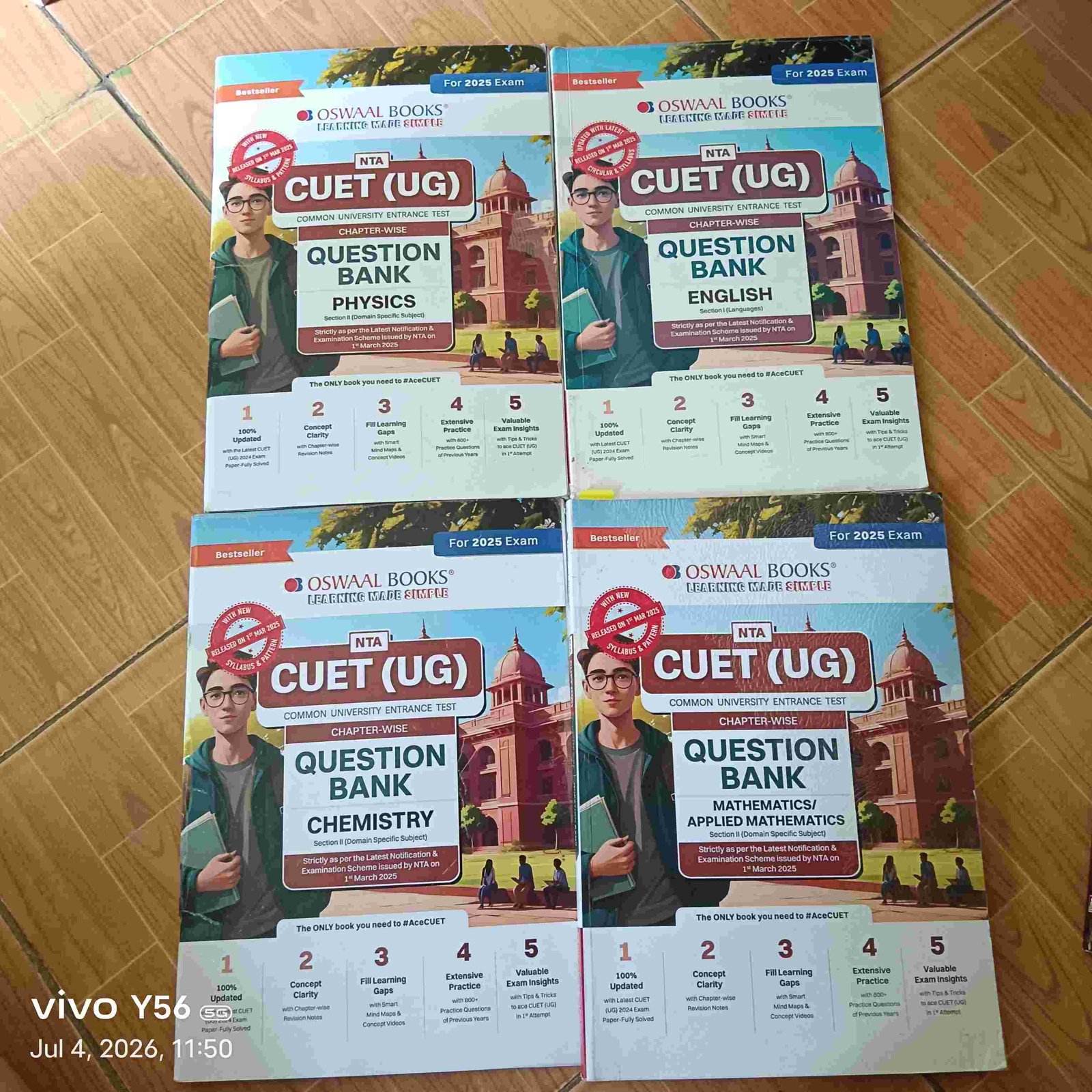 Cuet preparation books - Second Hand - Bookaao