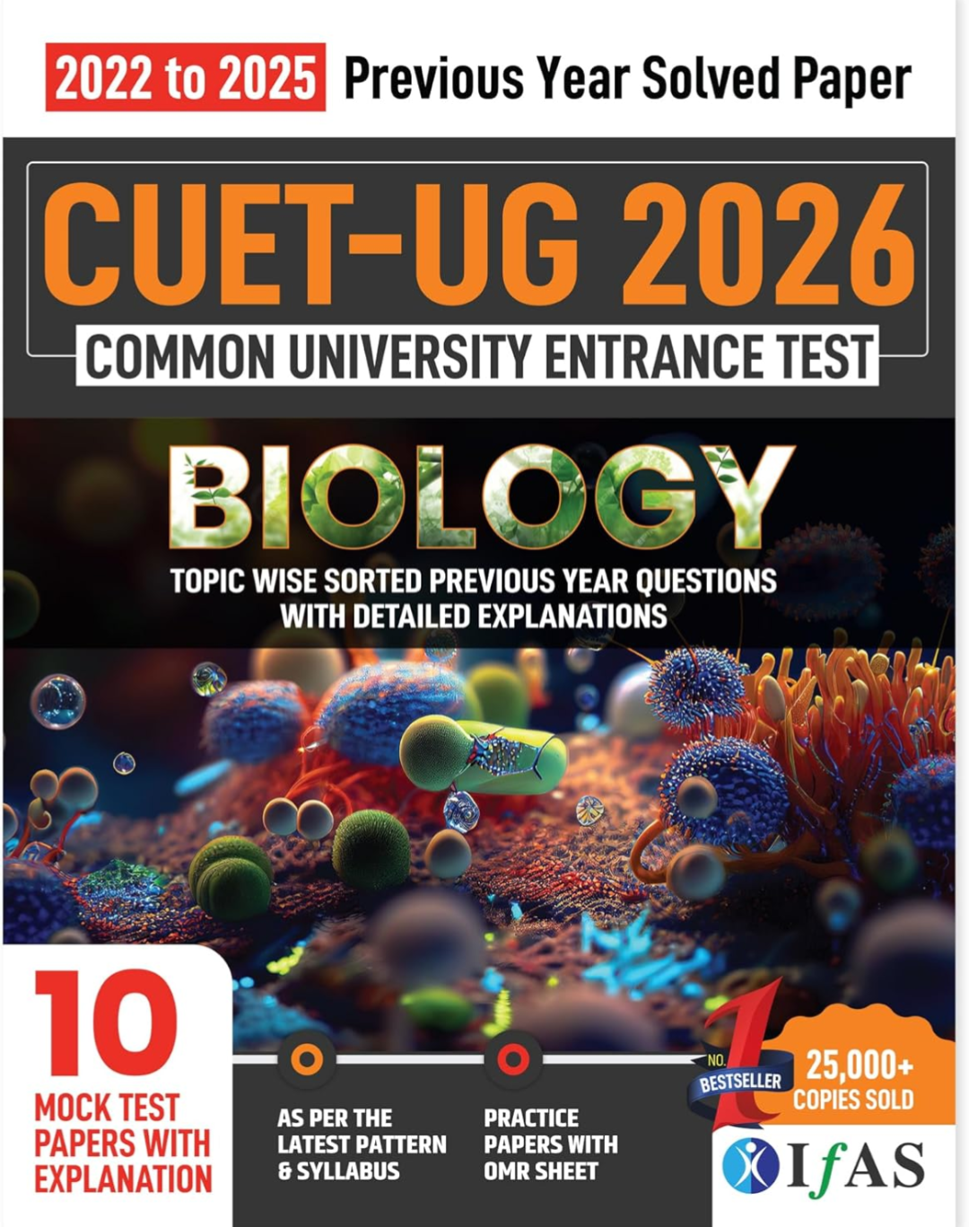 CUET UG Biology Book 2026 - Second Hand - Bookaao