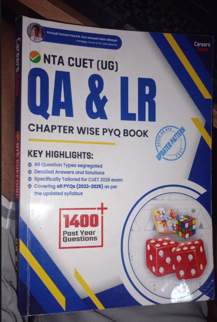 Buy New CUET (UG) QA & LR Chapterwise PYQ Book in Mirzapur - Bookaao