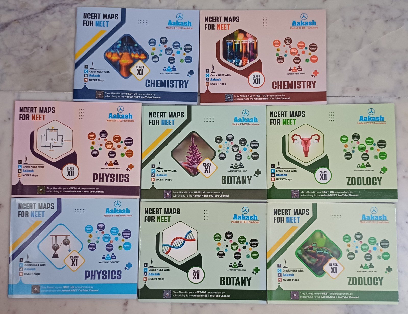 Current Edition Aakash NCERT MAPS CLASS 11 & 12 - Second Hand - Bookaao