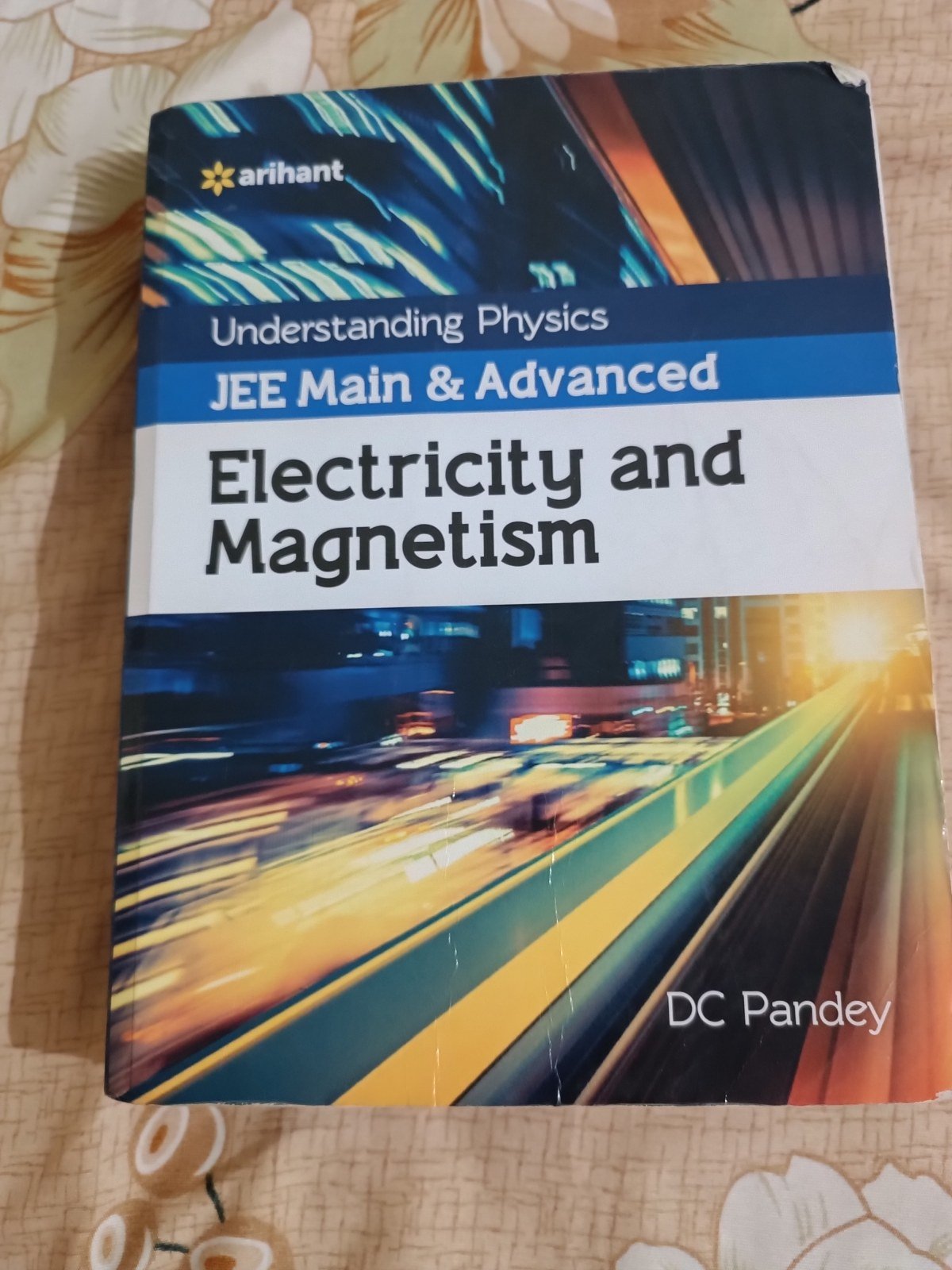 Dc Pandey Electricity and magnetism jee main & adv