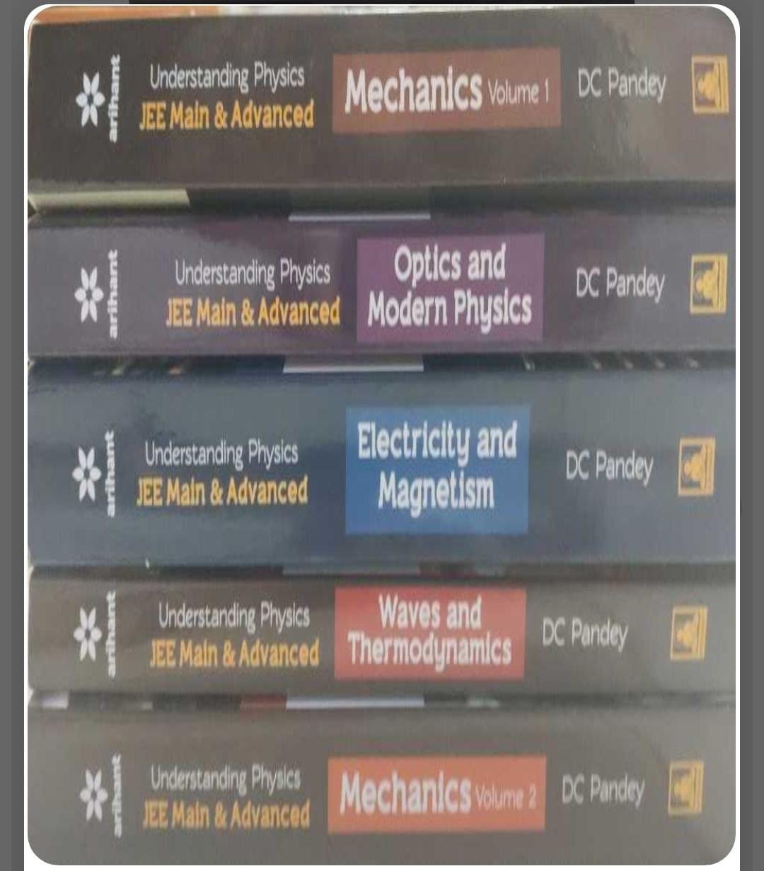 Buy Second Hand DC Pandey understandimg physics JEE mains& advance in Bengaluru - Bookaao