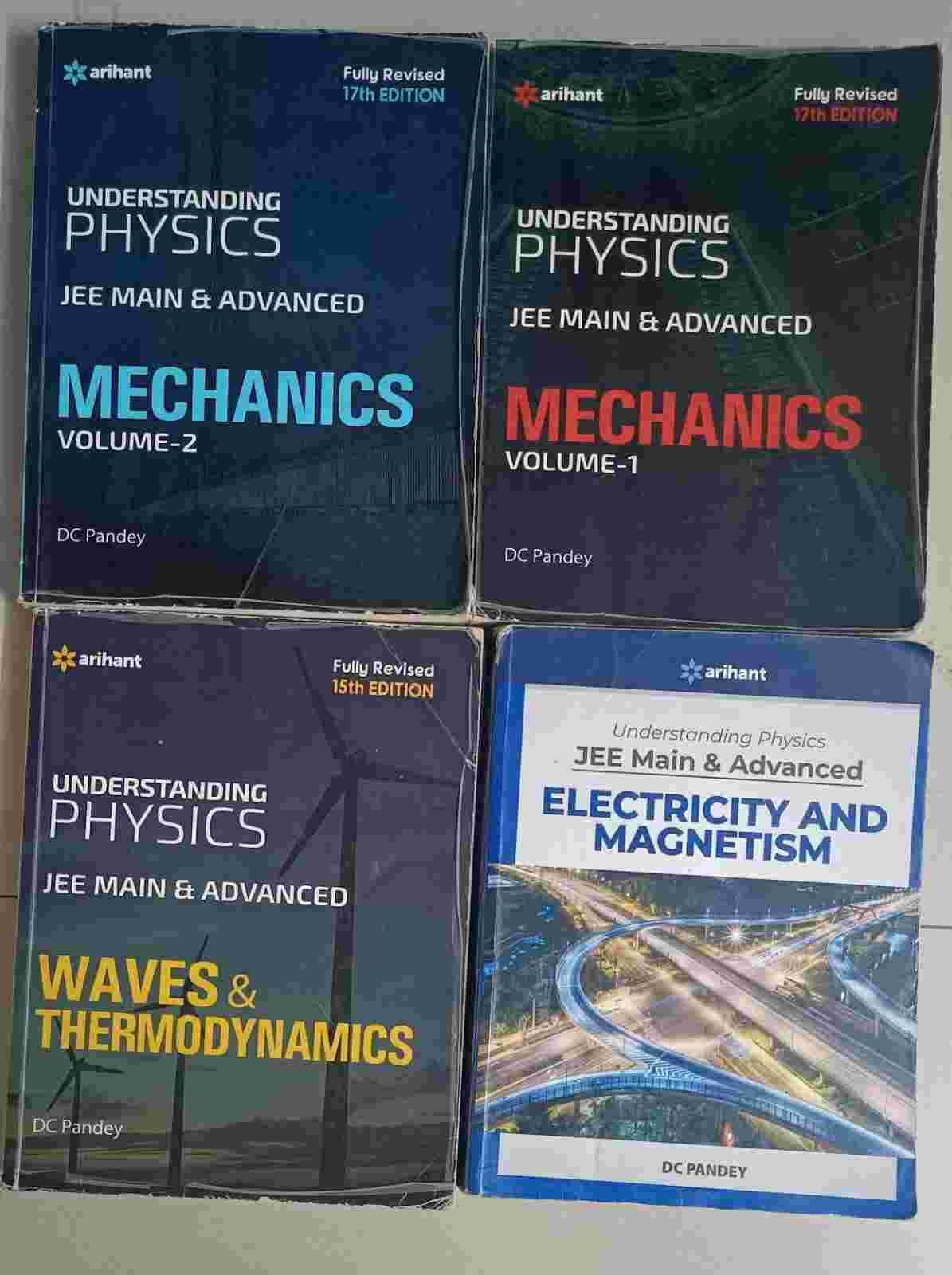 DC Pandey Understanding Physics JEEMain & Advanced - Second Hand - Bookaao