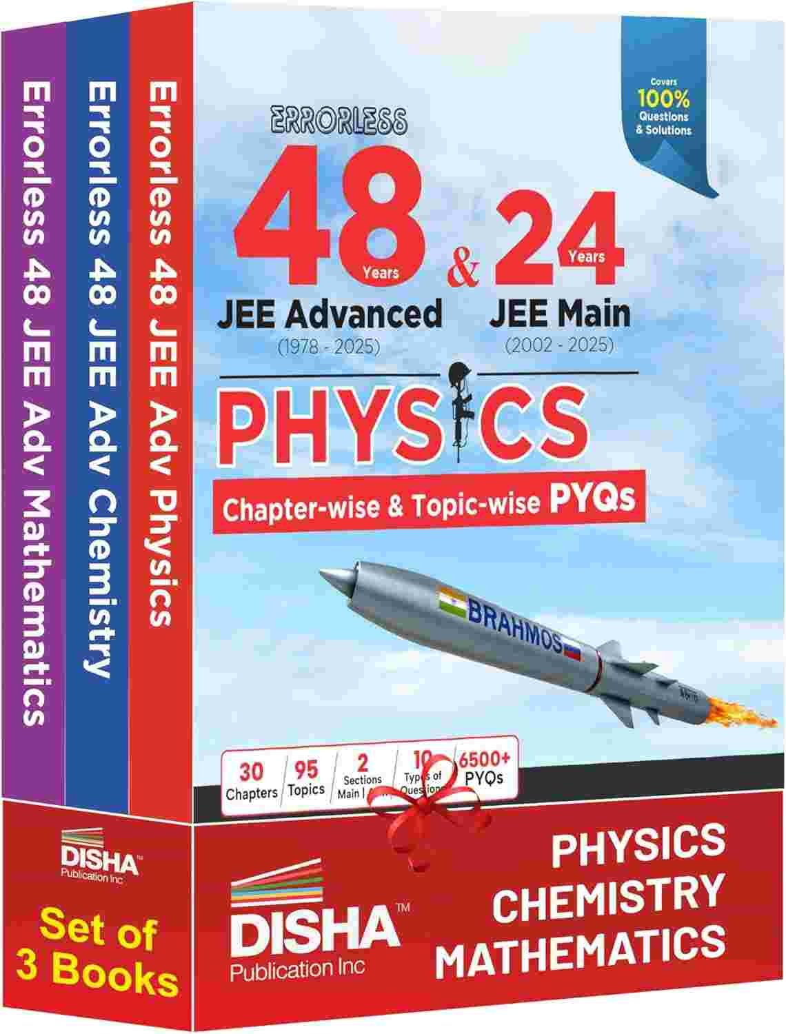 Disha JEE PYQ Combo PCM Set of 3 - Second Hand - Bookaao