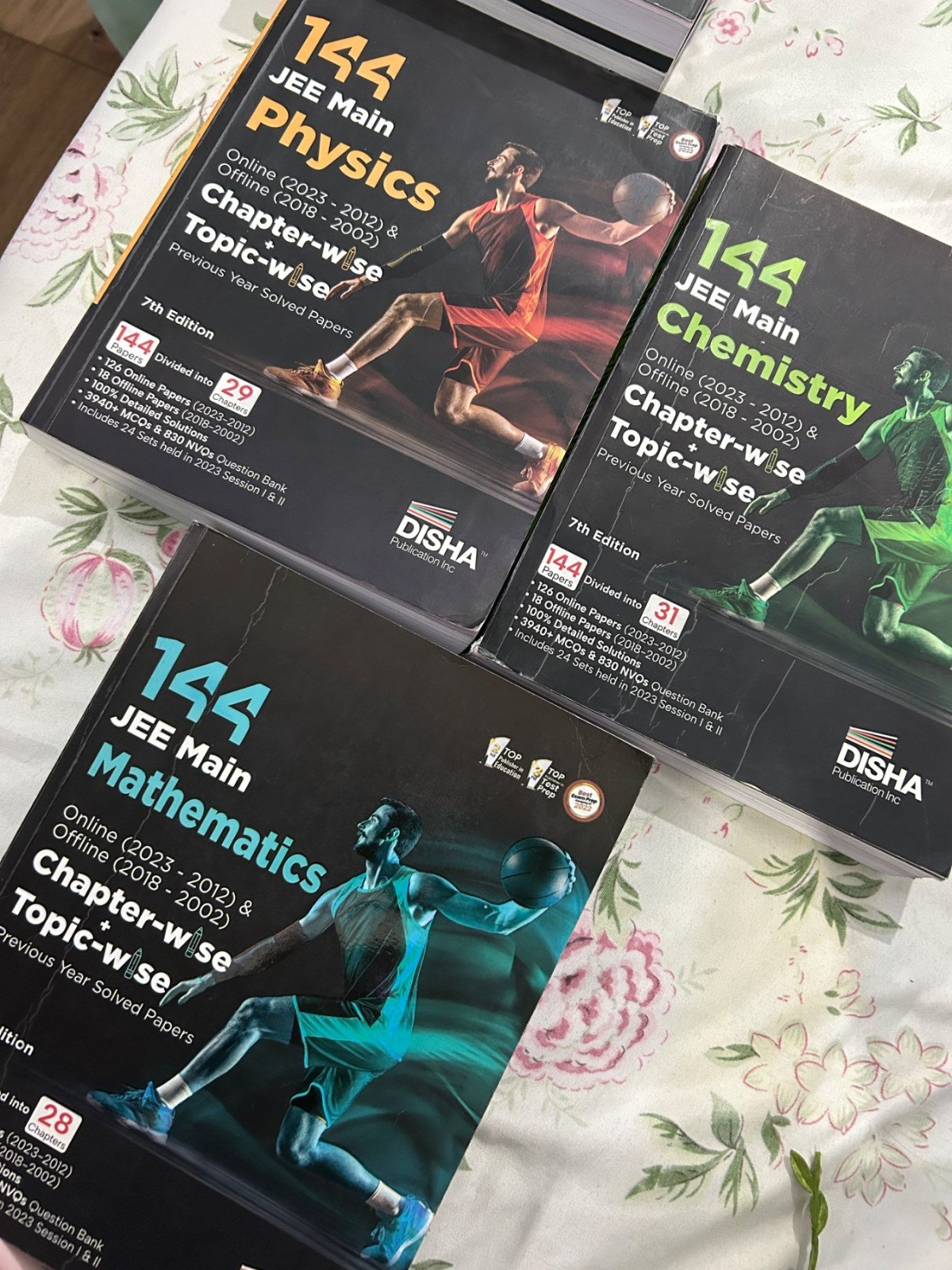 Disha Publications JEE Mains+Advanced PYQs - New Book - Bookaao