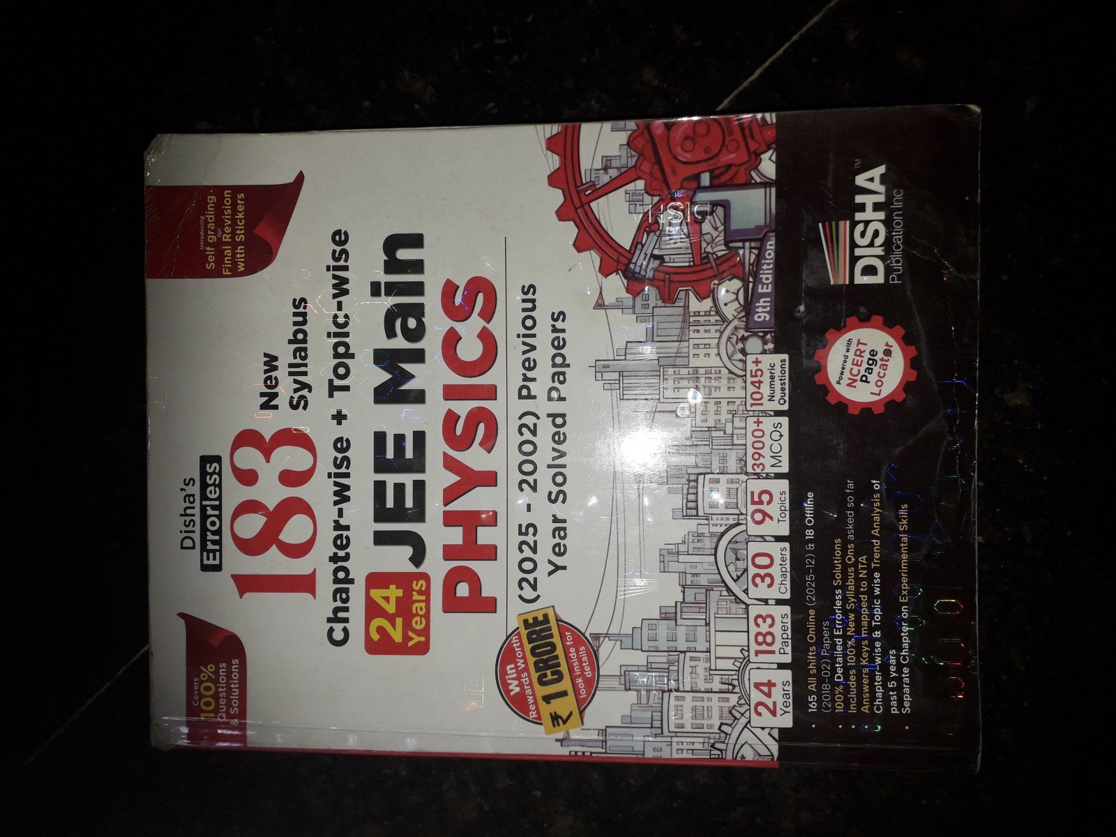 Buy Second Hand Disha's errorless 24 years jee main pyq' 183 paper in Kalaburagi - Bookaao
