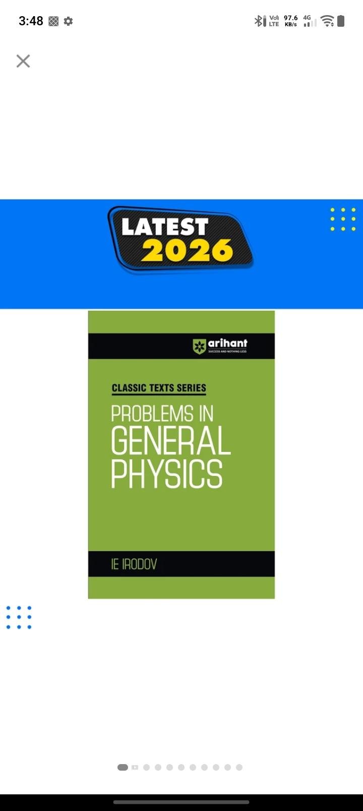E IRODOV PROBLEMS IN GENERAL PHYSICS - New Book - Bookaao
