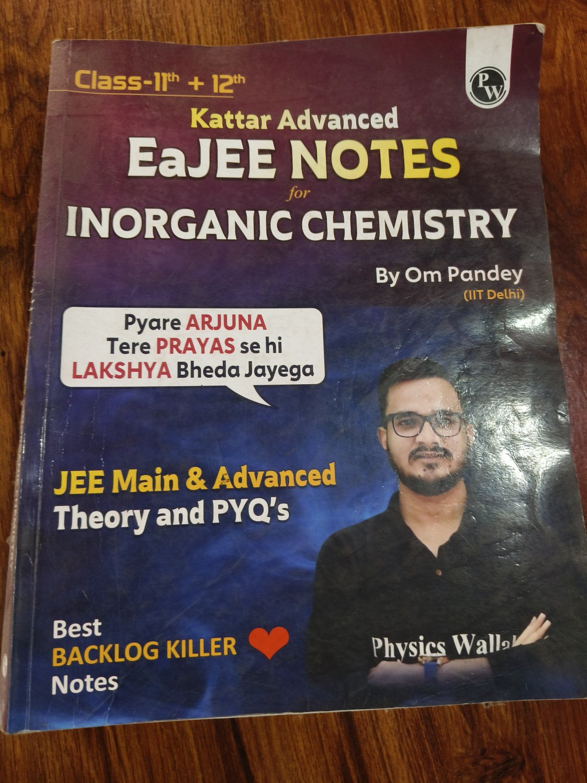 Eajee notes for inorganic chemistry - Second Hand - Bookaao