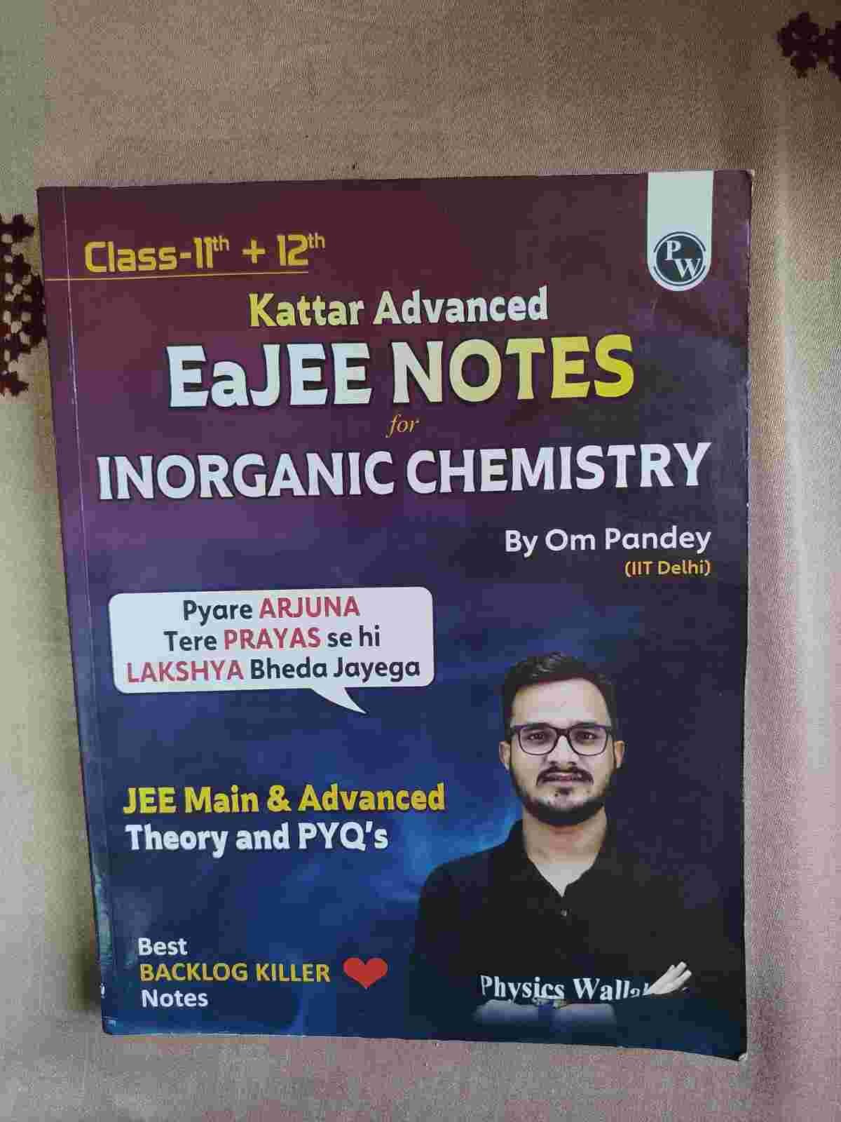 EAJEE notes for Inorganic chemistry ( Om Pandey) - Second Hand - Bookaao