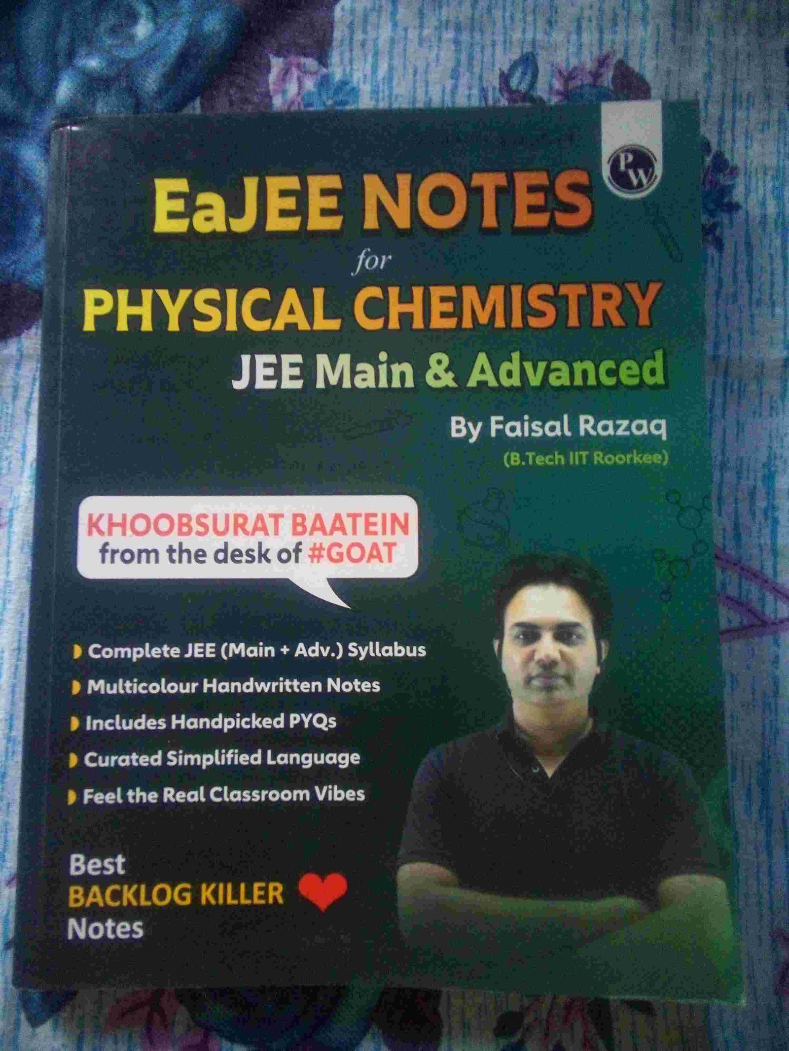EajEE NOTES for PHYSICAL CHEMISTRY by Faisal Rasaq - New Book - Bookaao
