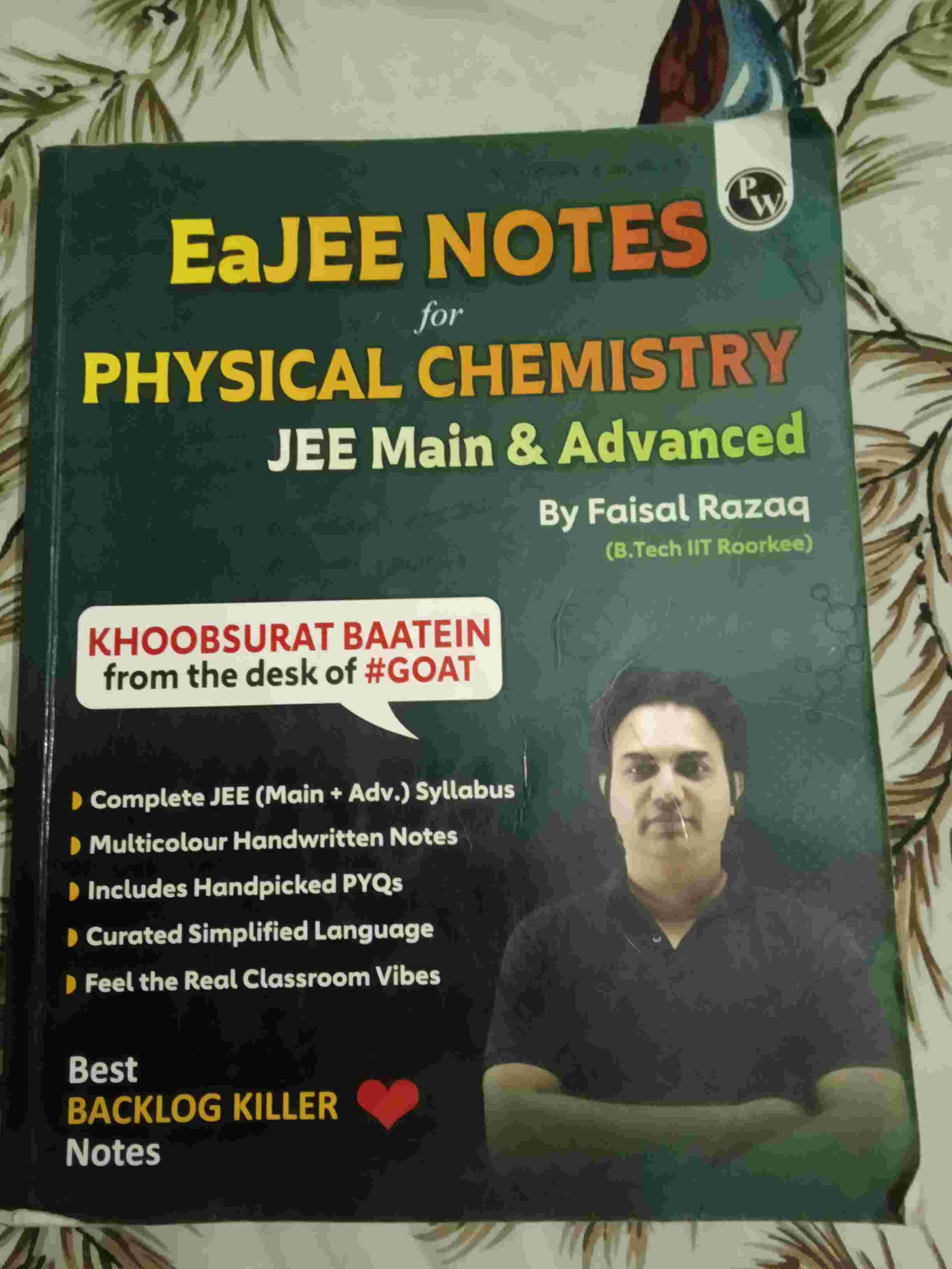 EaJEE Notes for Physical Chemistry by Faisal Razaq - Second Hand - Bookaao