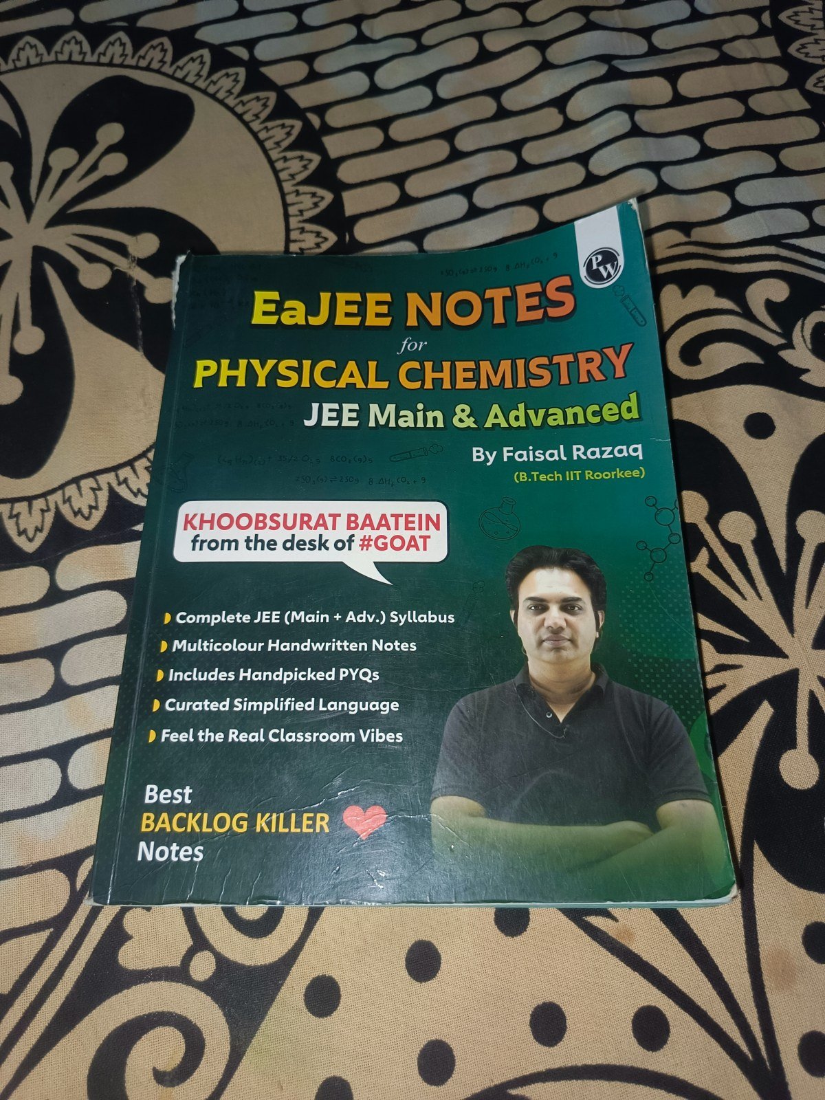 EaJEE Notes for Physical Chemistry by Faisal Sir - New Book - Bookaao