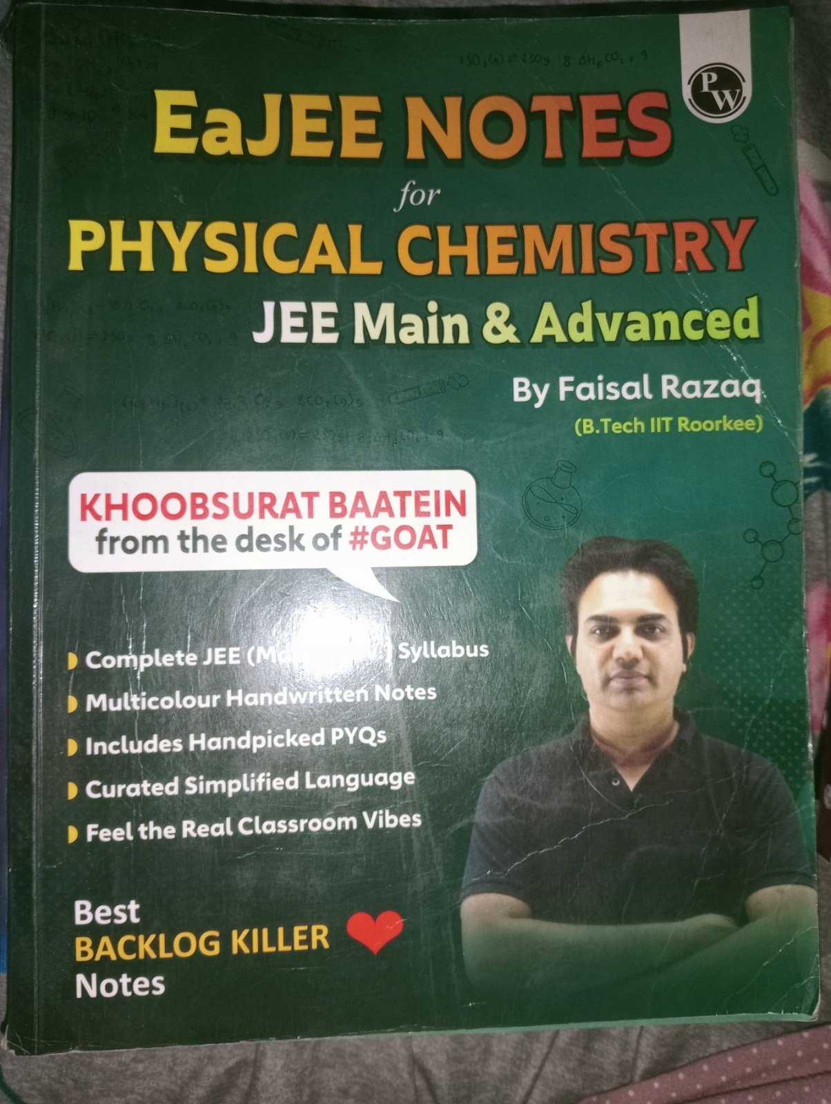 EaJEE Notes for physical chemistry - Second Hand - Bookaao