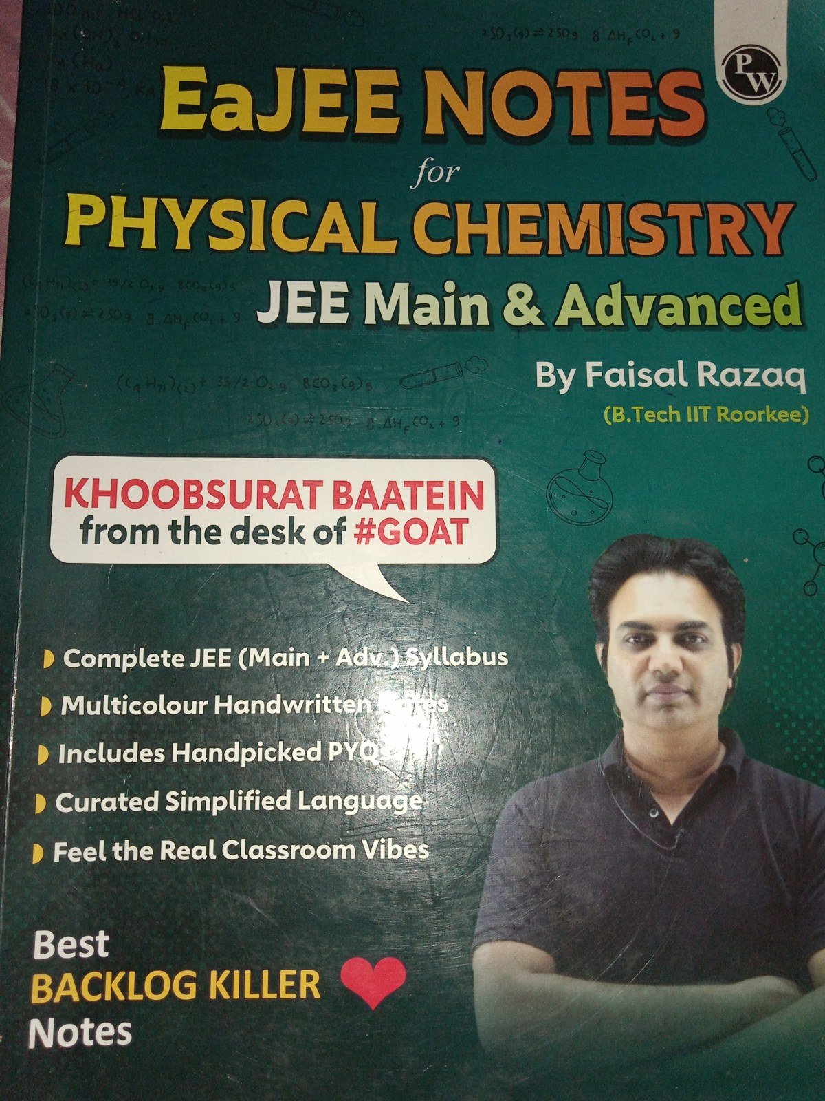 Eajee notes for physical chemistryby faisal razaq - Second Hand - Bookaao