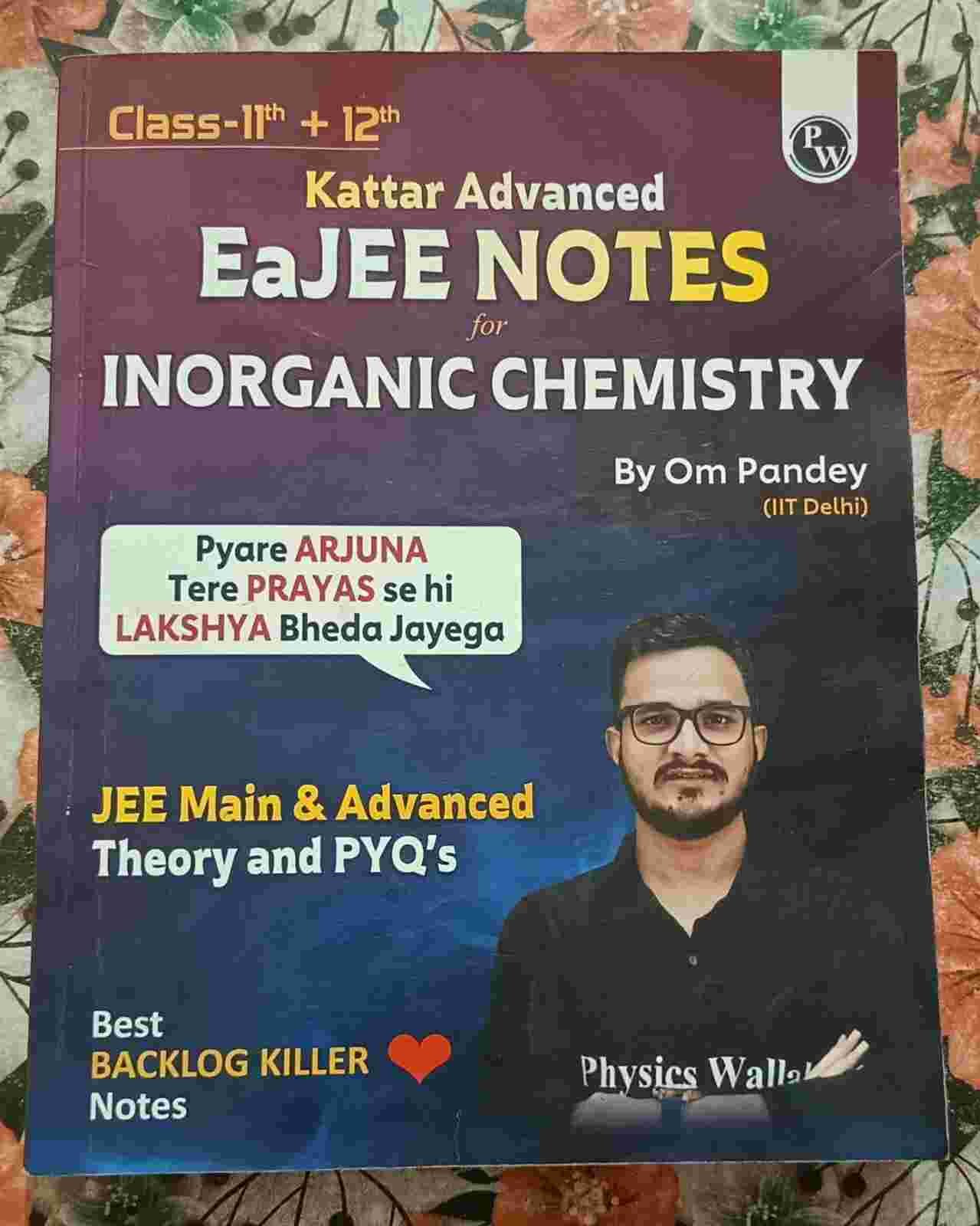 EaJEE NOTES INORGANIC CHEMISTRY - Second Hand - Bookaao