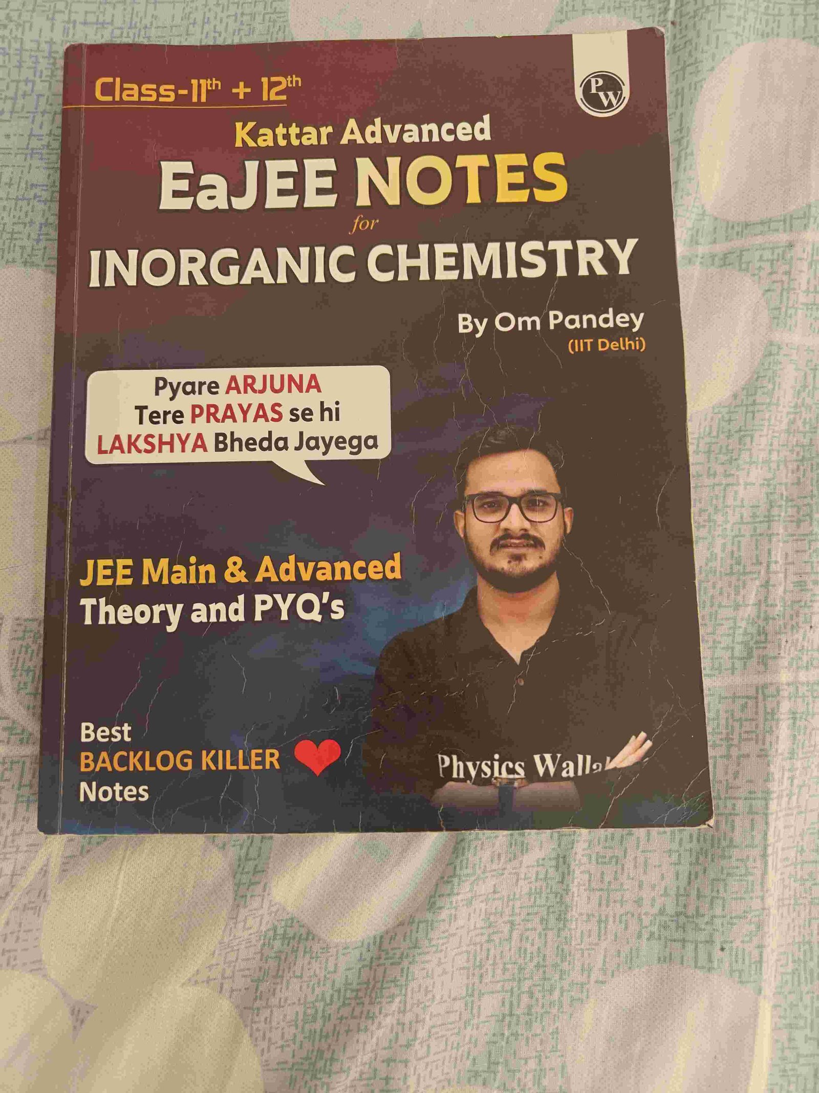 Eajee notes inorganic chemistry om pandey - Second Hand - Bookaao