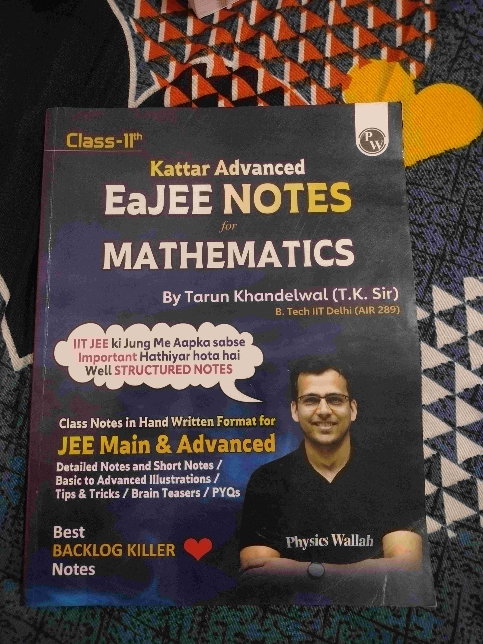 Eajee Notes Mathematics class 11th by Tarun Sir - Second Hand - Bookaao