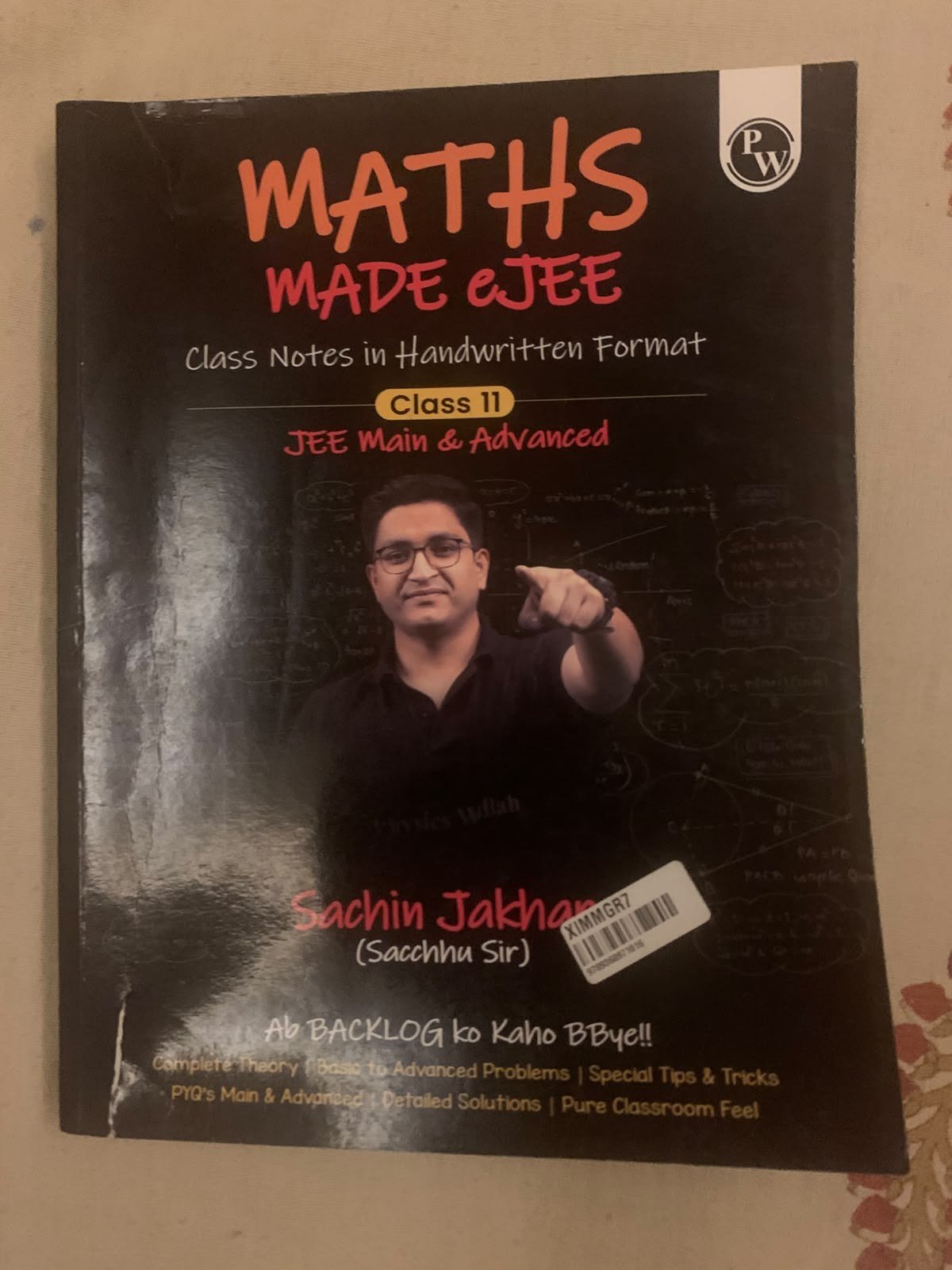 EAJEE NOTES MATHS BY SACHIN SIR - Second Hand - Bookaao