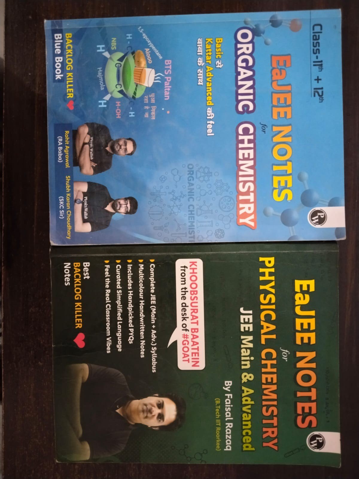 Eajee Notes of Physical and Organic Chemistry PW - Second Hand - Bookaao