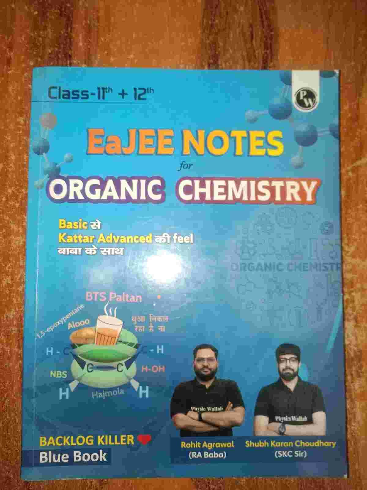 Eajee notes organic chemistry Ra baba - New Book - Bookaao