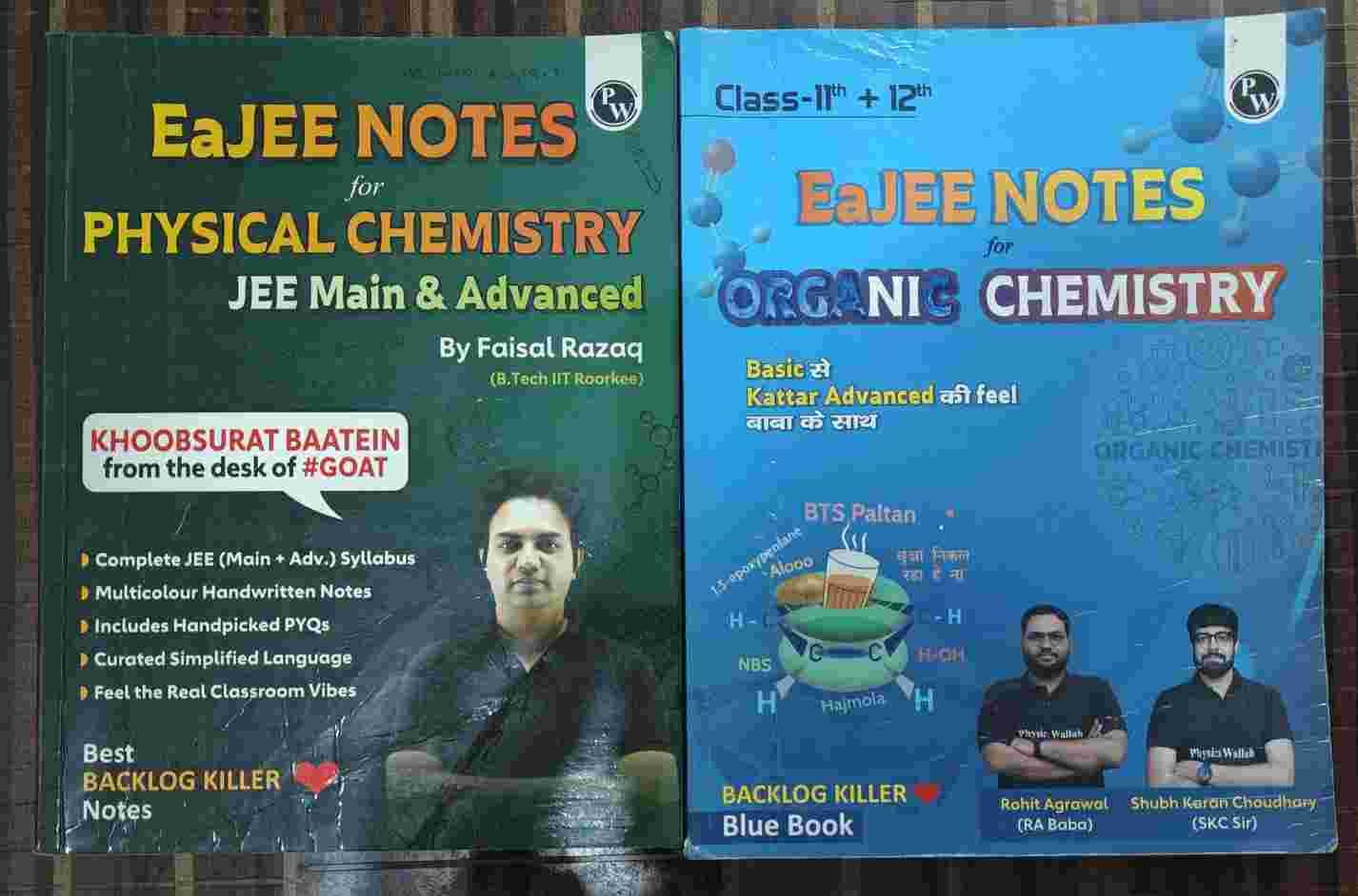 EaJEE NOTES (PC and OC) - Second Hand - Bookaao
