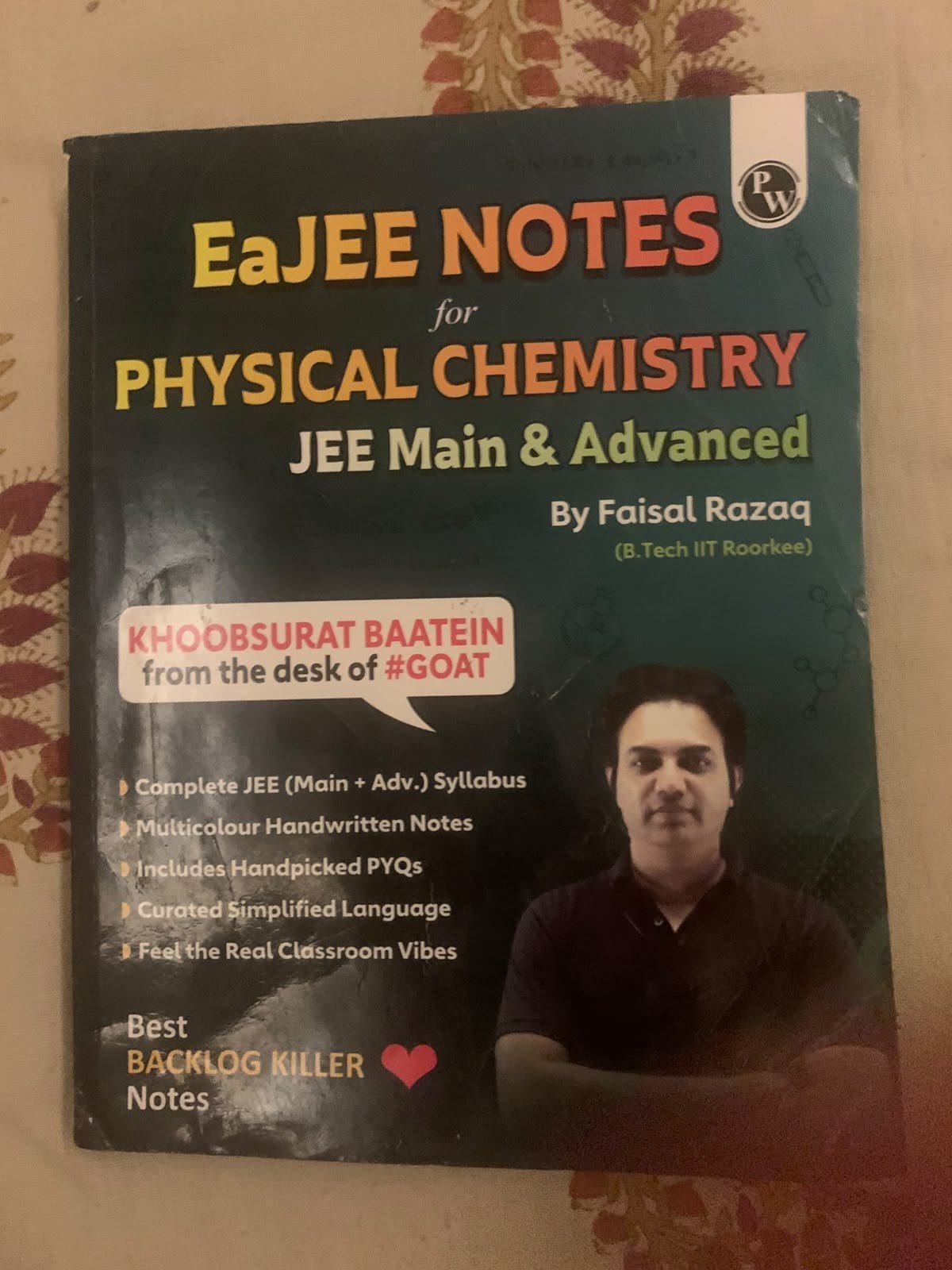 EAJEE NOTES PHYSICAL CHEMISTRY BY GOAT